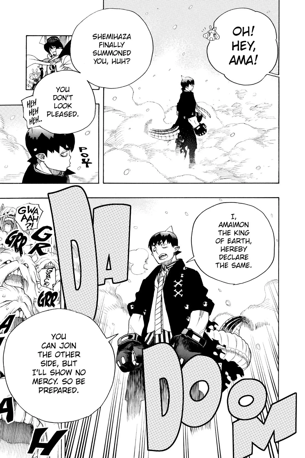Blue Exorcist, chapter 132, page 11