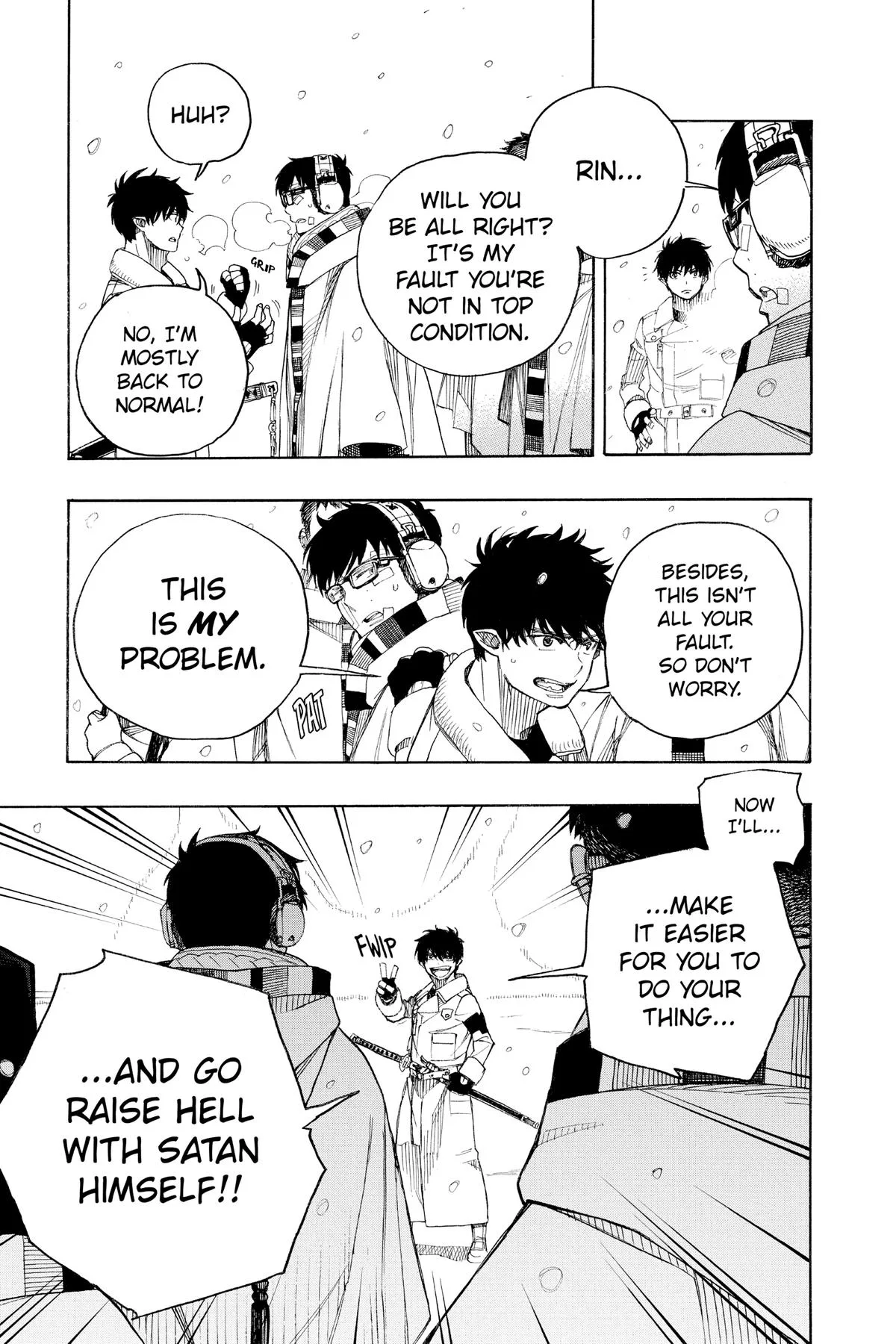 Blue Exorcist, chapter 132, page 16