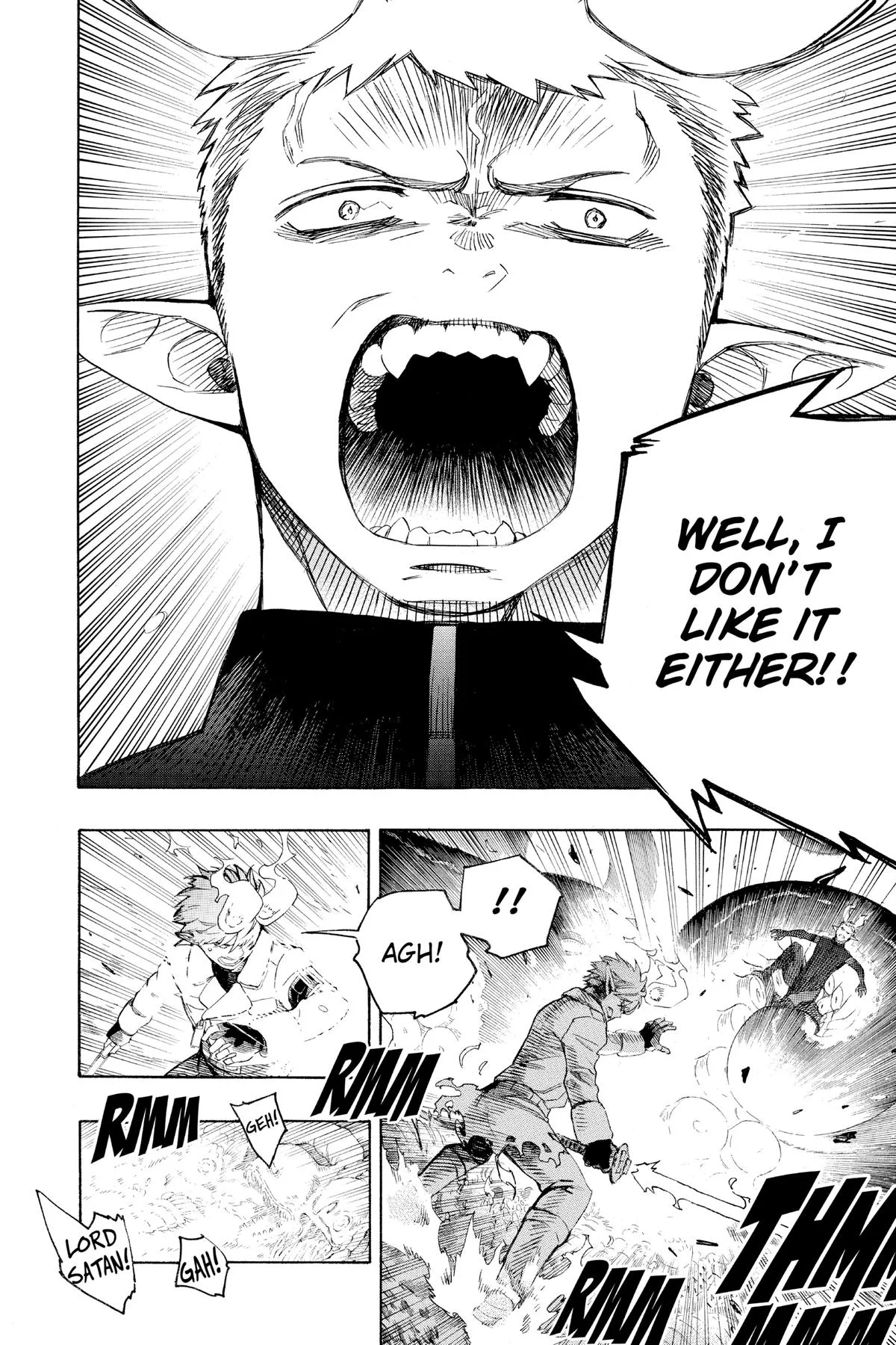 Blue Exorcist, chapter 133, page 2