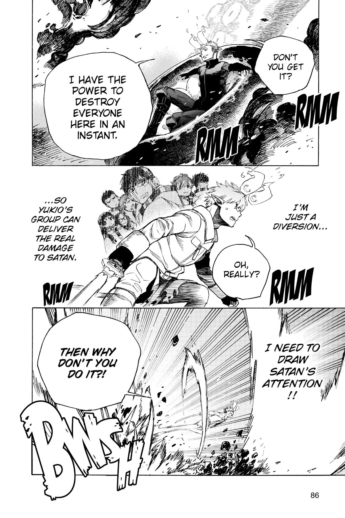 Blue Exorcist, chapter 133, page 4