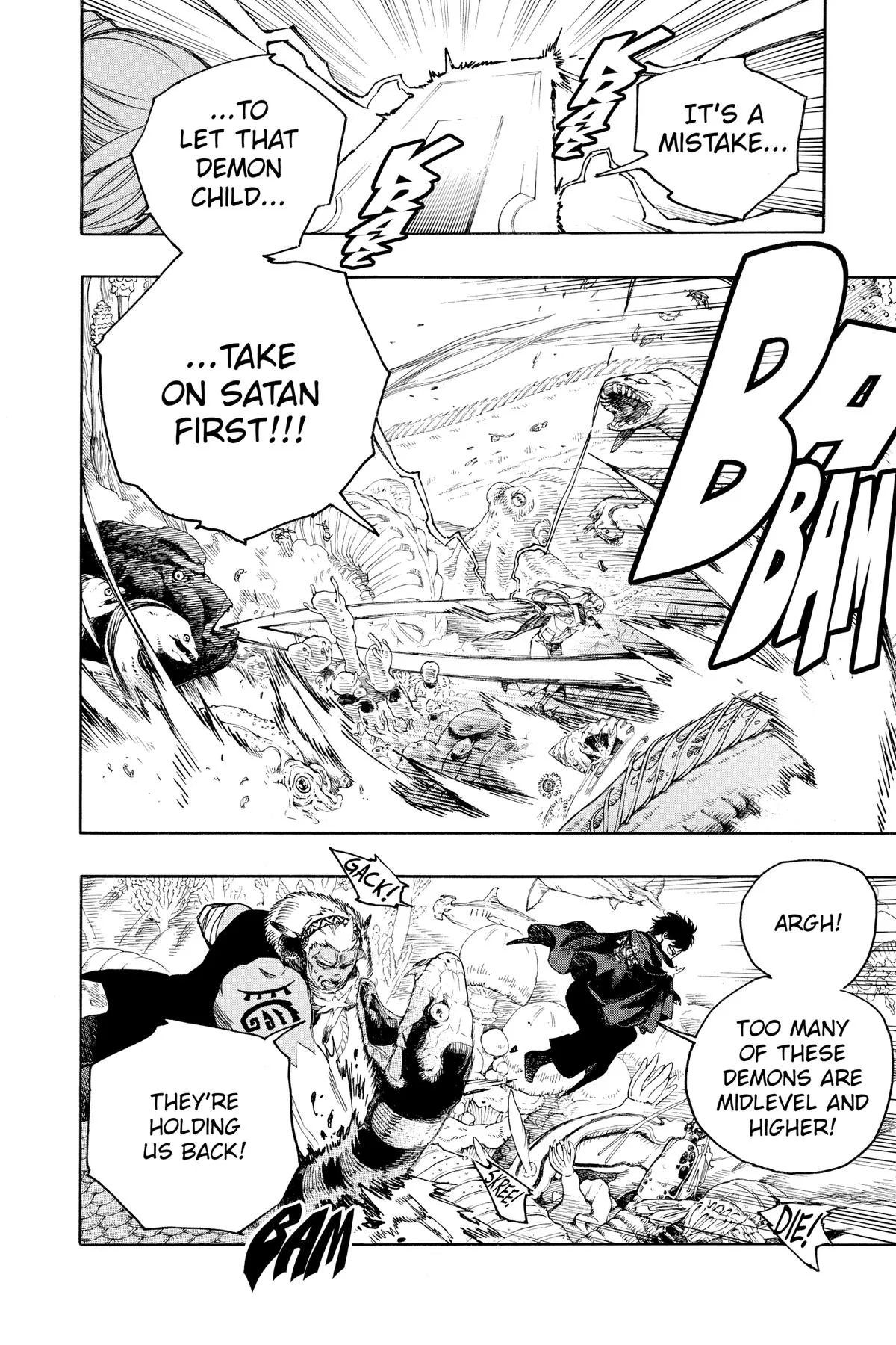 Blue Exorcist, chapter 133, page 8
