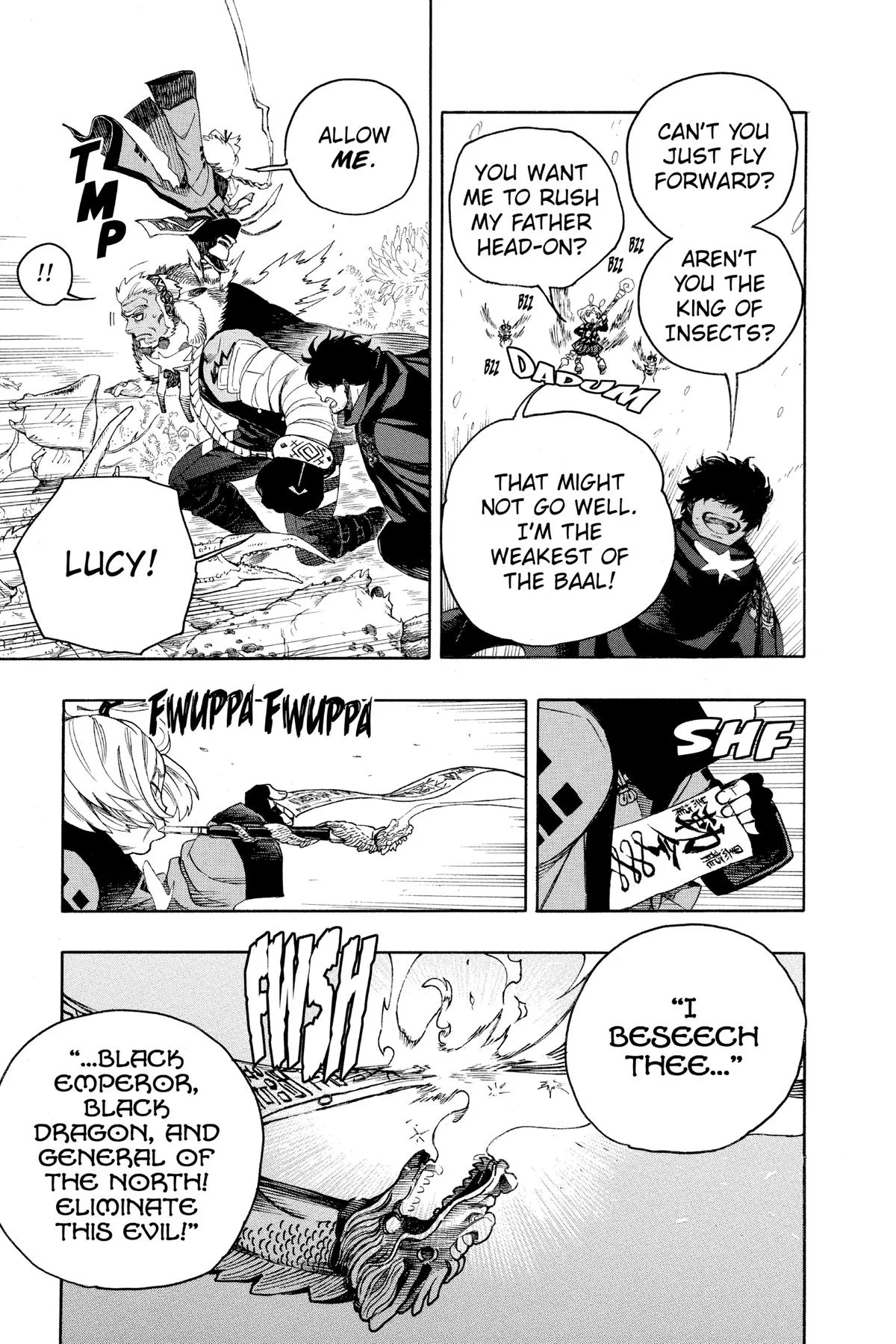 Blue Exorcist, chapter 133, page 9