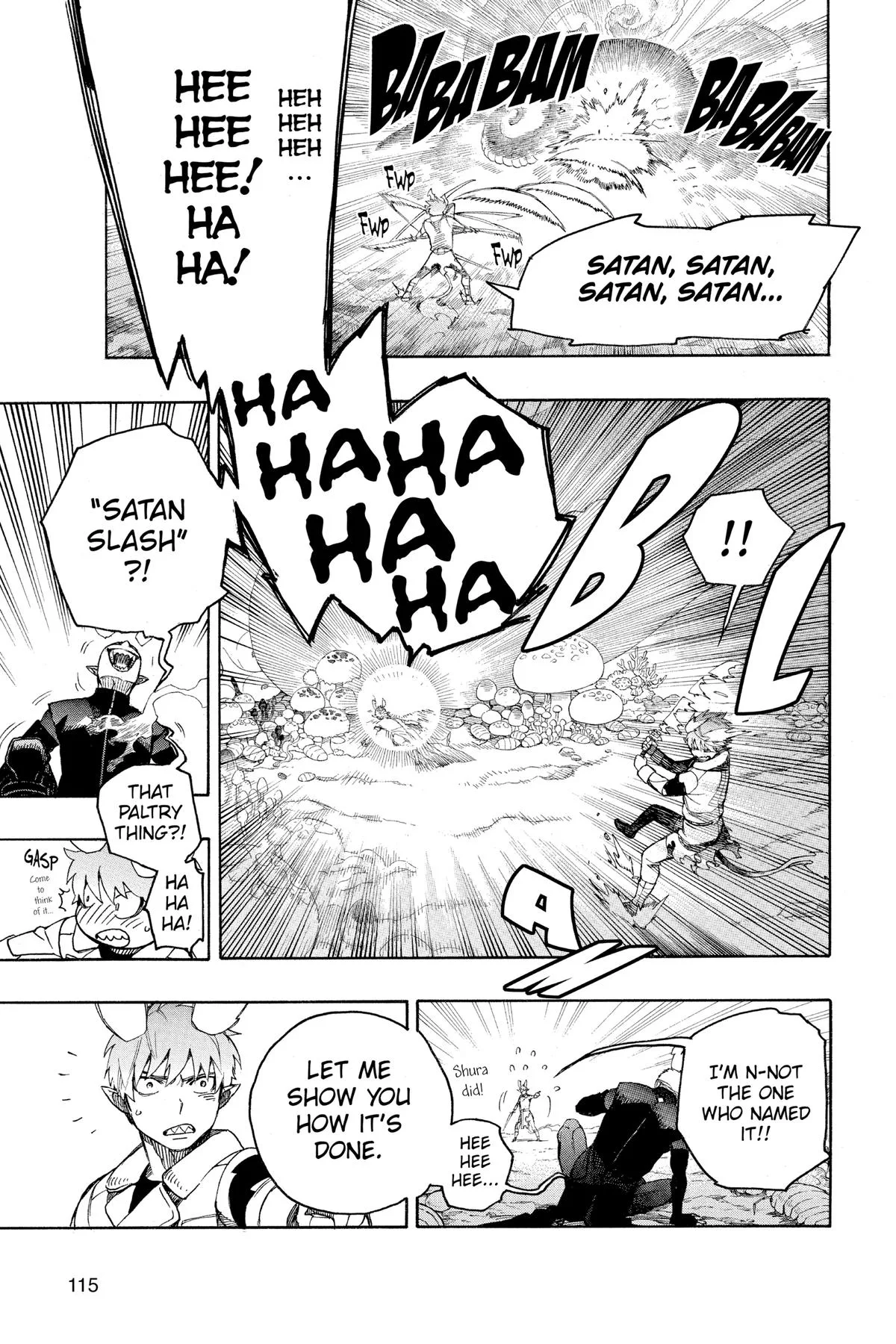 Blue Exorcist, chapter 133, page 32