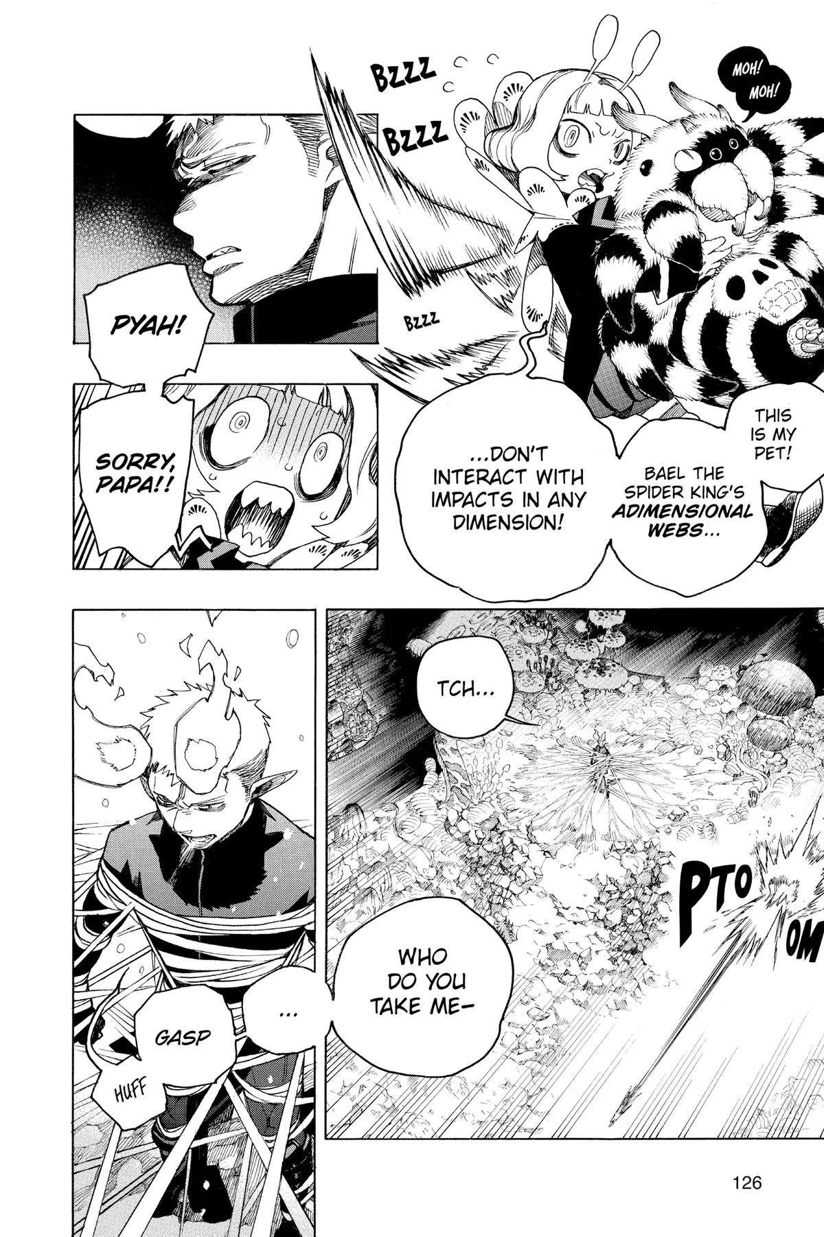 Blue Exorcist, chapter 133, page 42