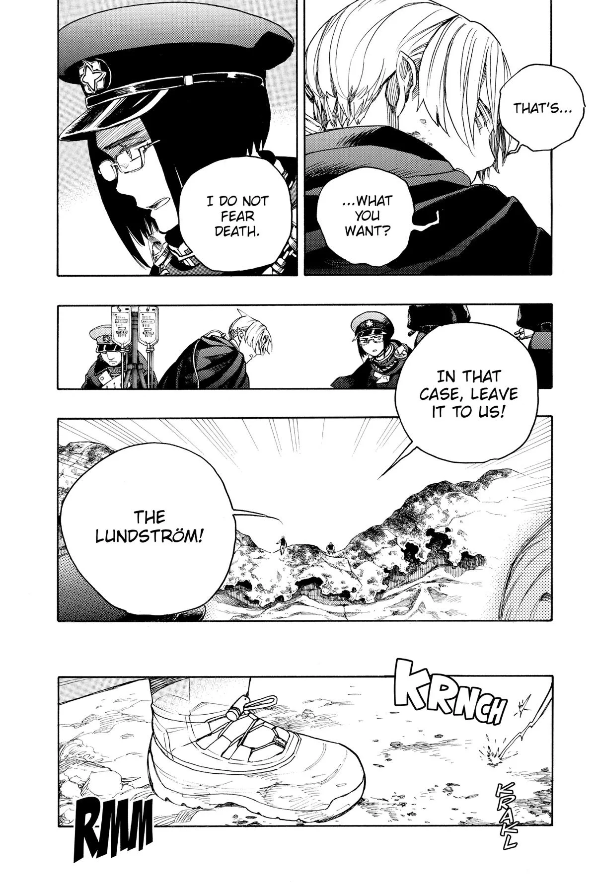 Blue Exorcist, chapter 134, page 4