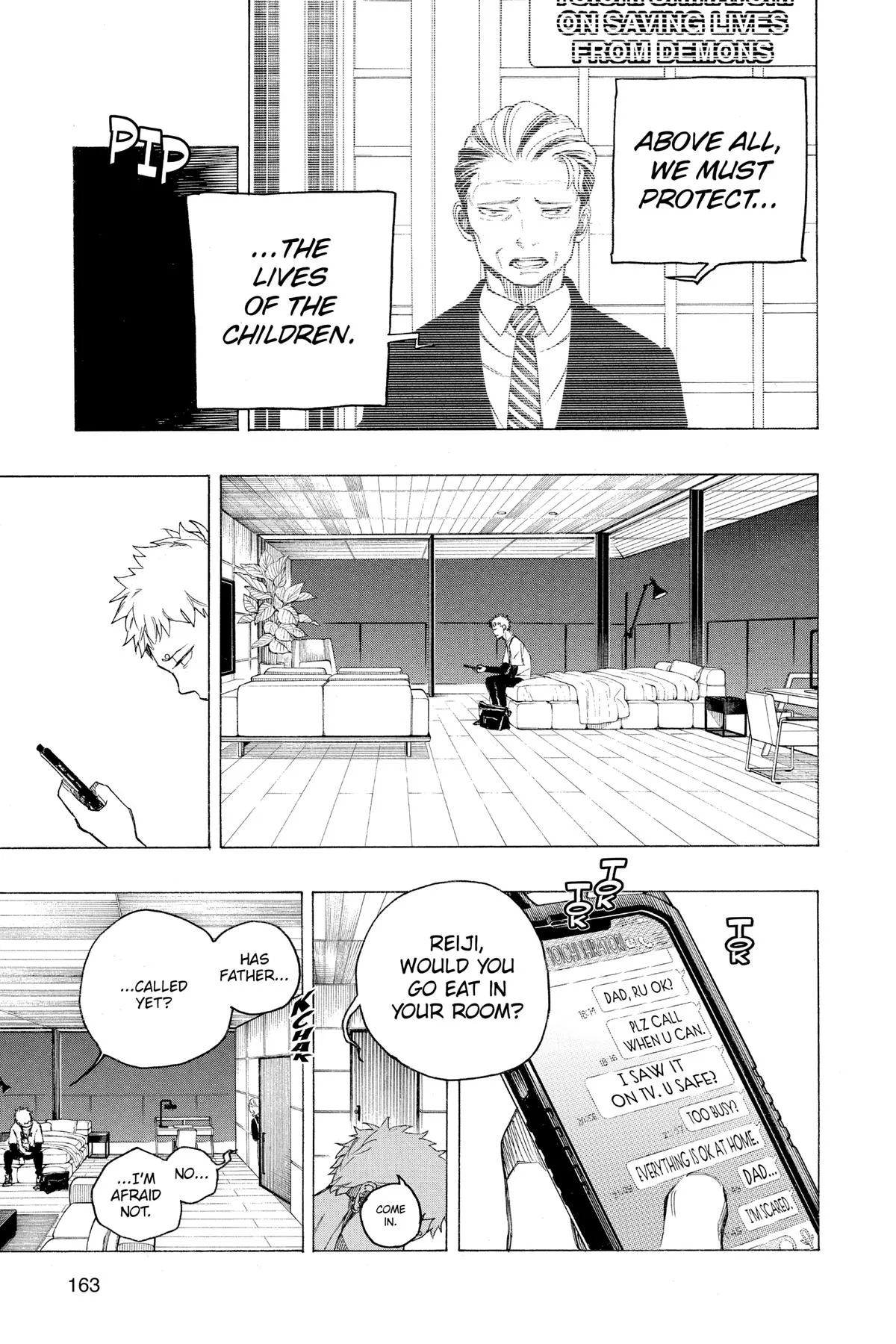 Blue Exorcist, chapter 134, page 27