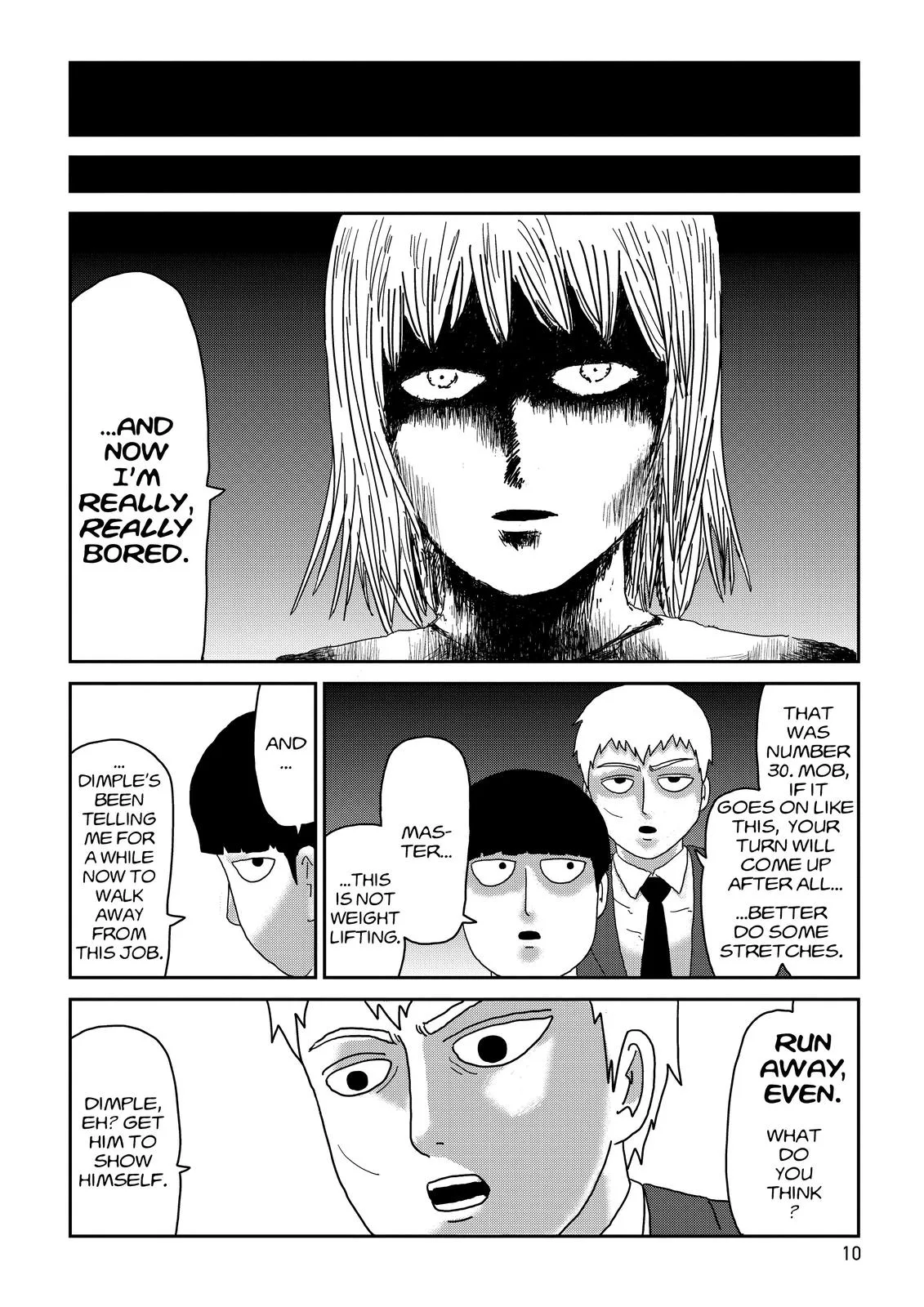 Mob Psycho 100, chapter 61, page 11