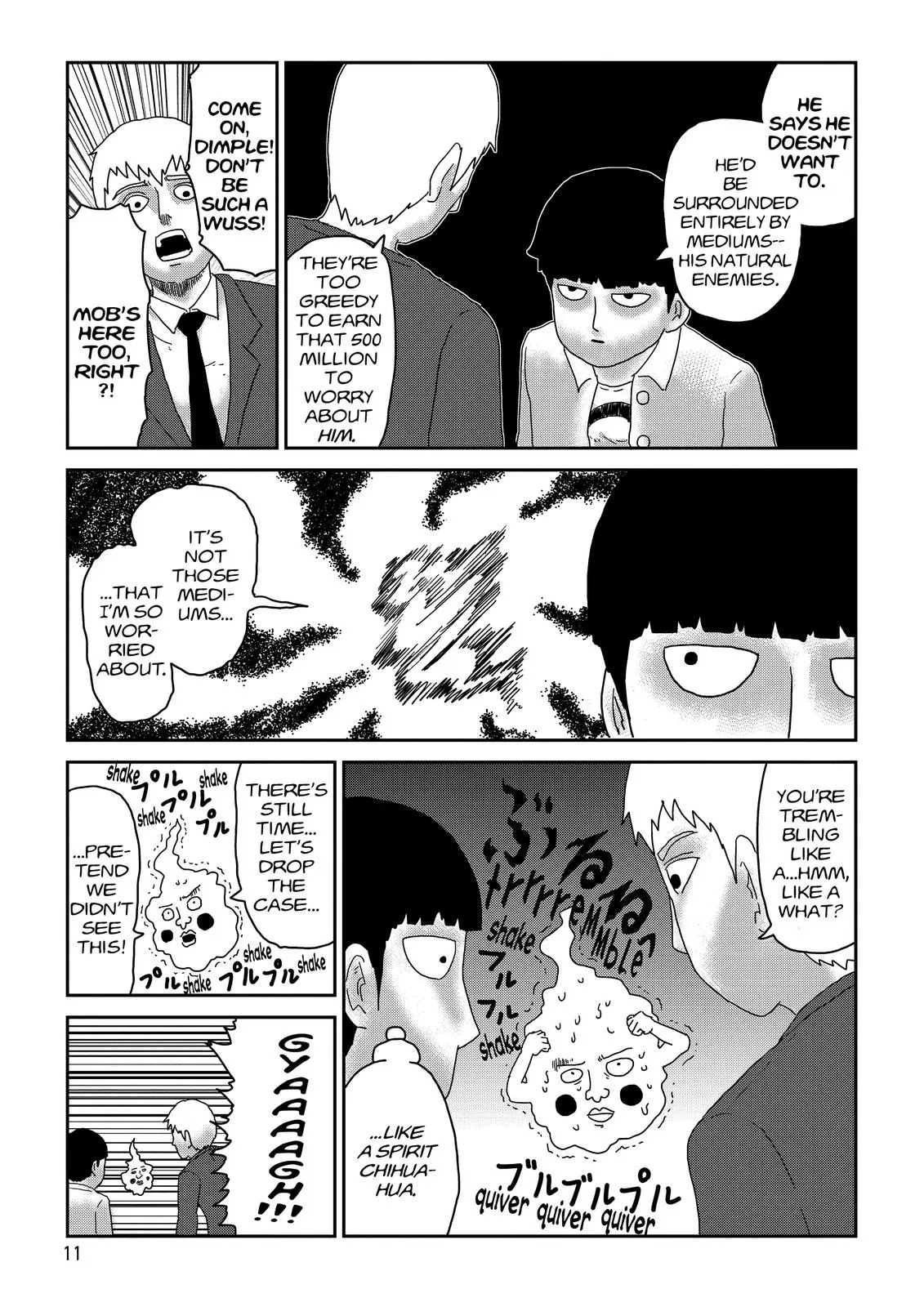 Mob Psycho 100, chapter 61, page 12