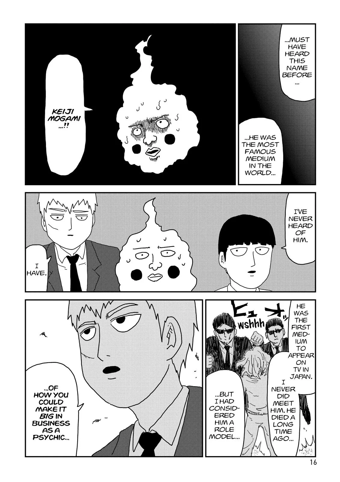 Mob Psycho 100, chapter 61, page 17
