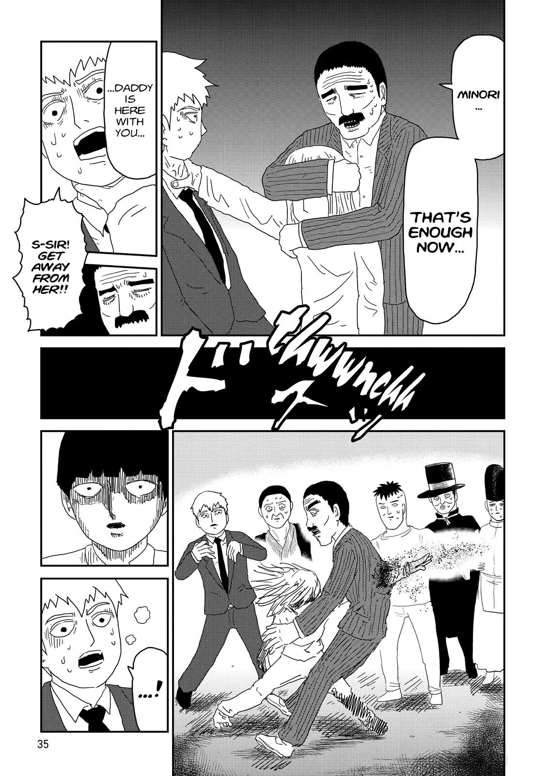 Mob Psycho 100, chapter 61, page 36