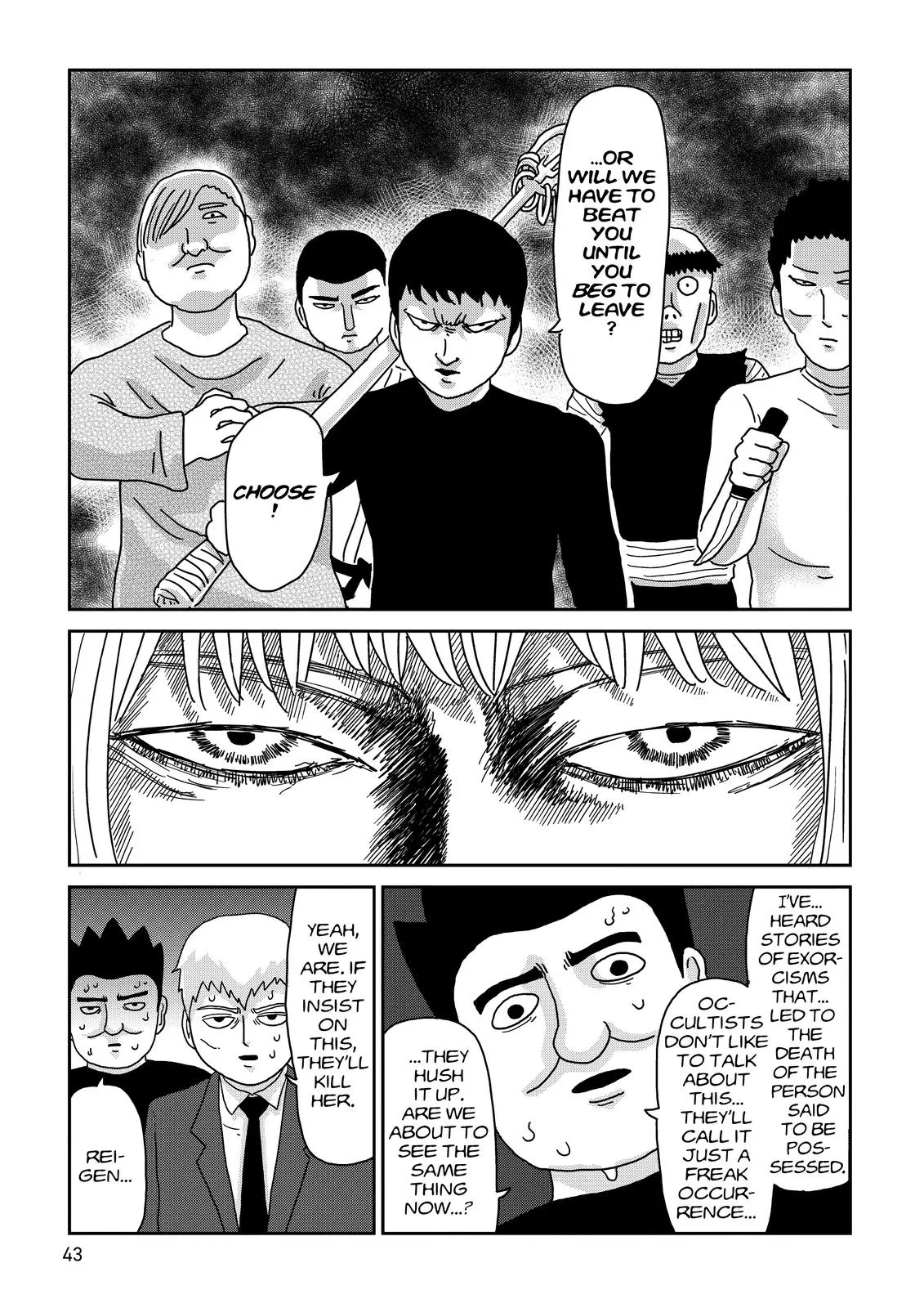 Mob Psycho 100, chapter 62, page 5