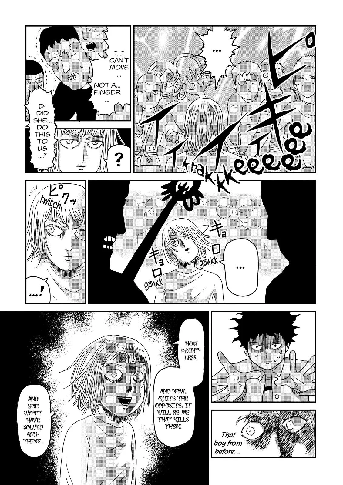Mob Psycho 100, chapter 62, page 9