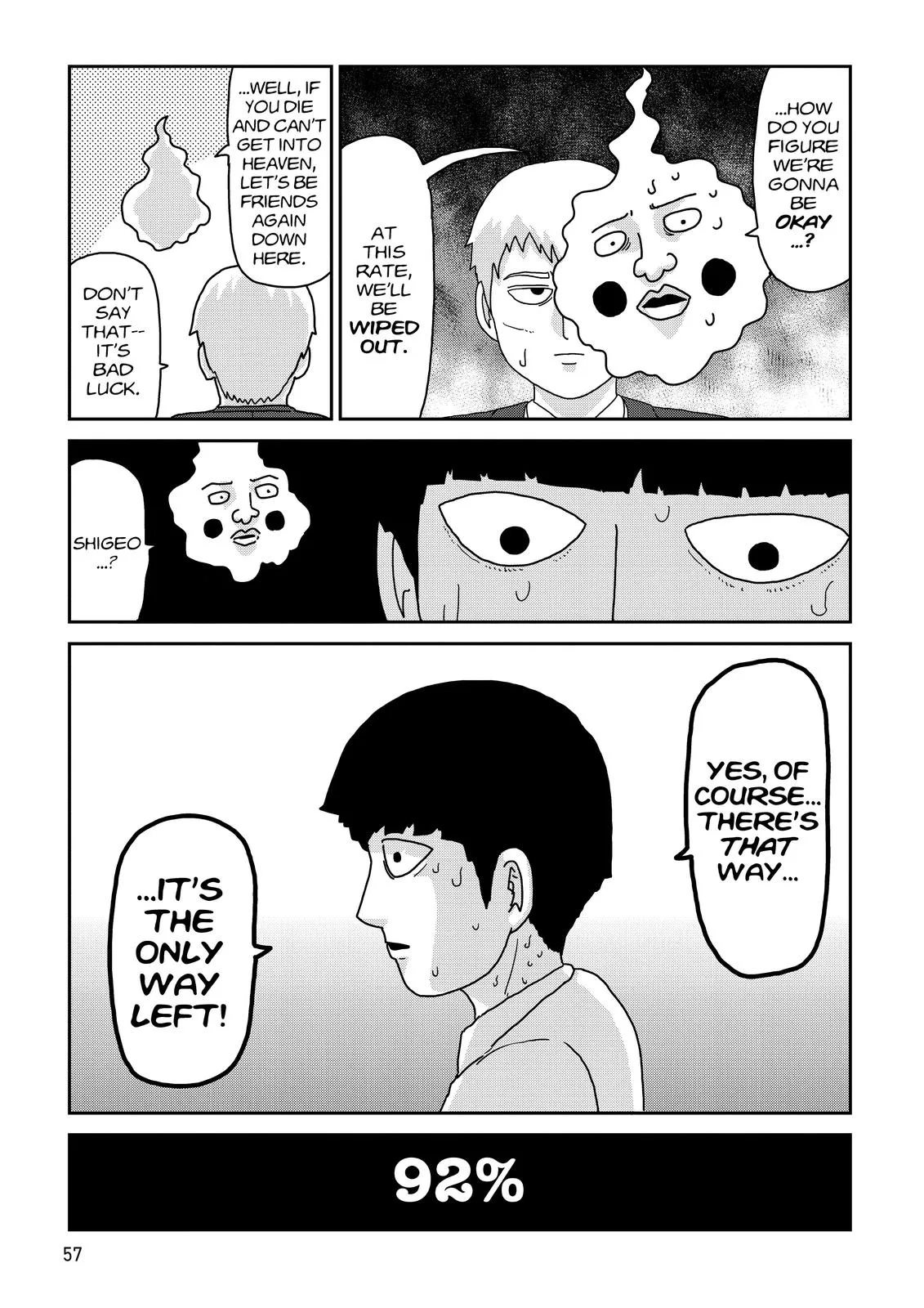 Mob Psycho 100, chapter 62, page 19