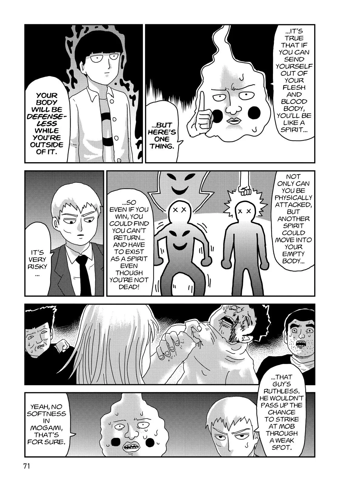 Mob Psycho 100, chapter 63, page 13