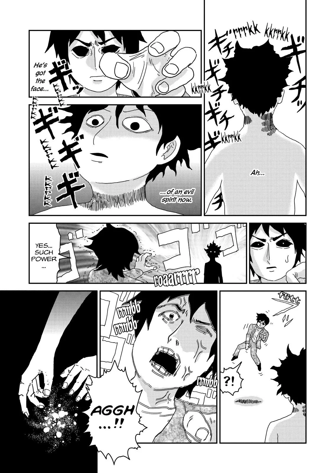 Mob Psycho 100, chapter 63, page 33