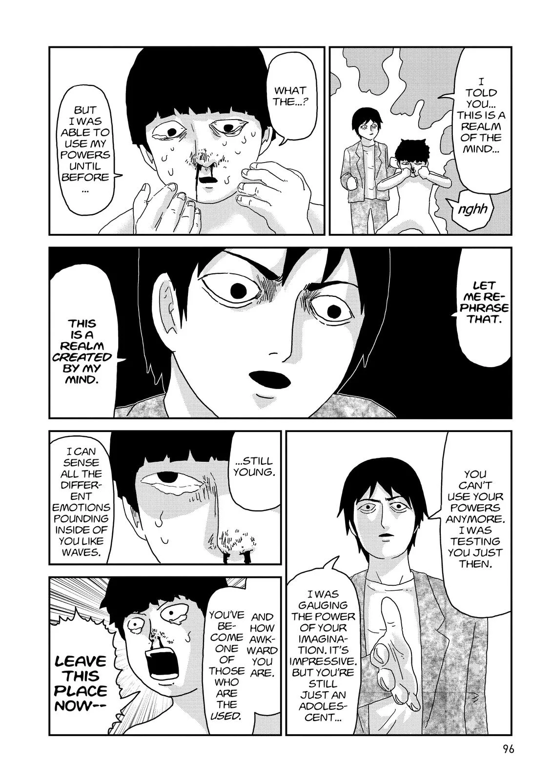 Mob Psycho 100, chapter 63, page 37