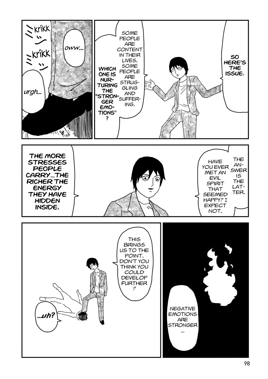 Mob Psycho 100, chapter 63, page 39