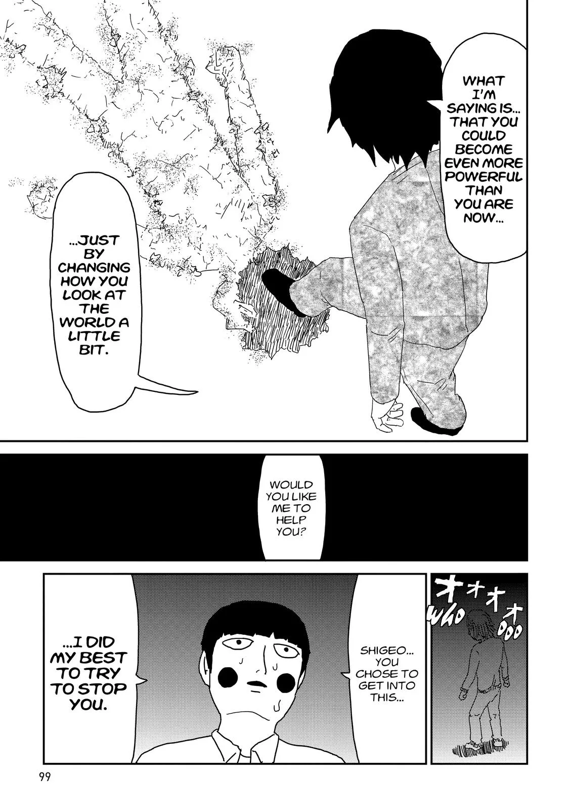 Mob Psycho 100, chapter 63, page 40