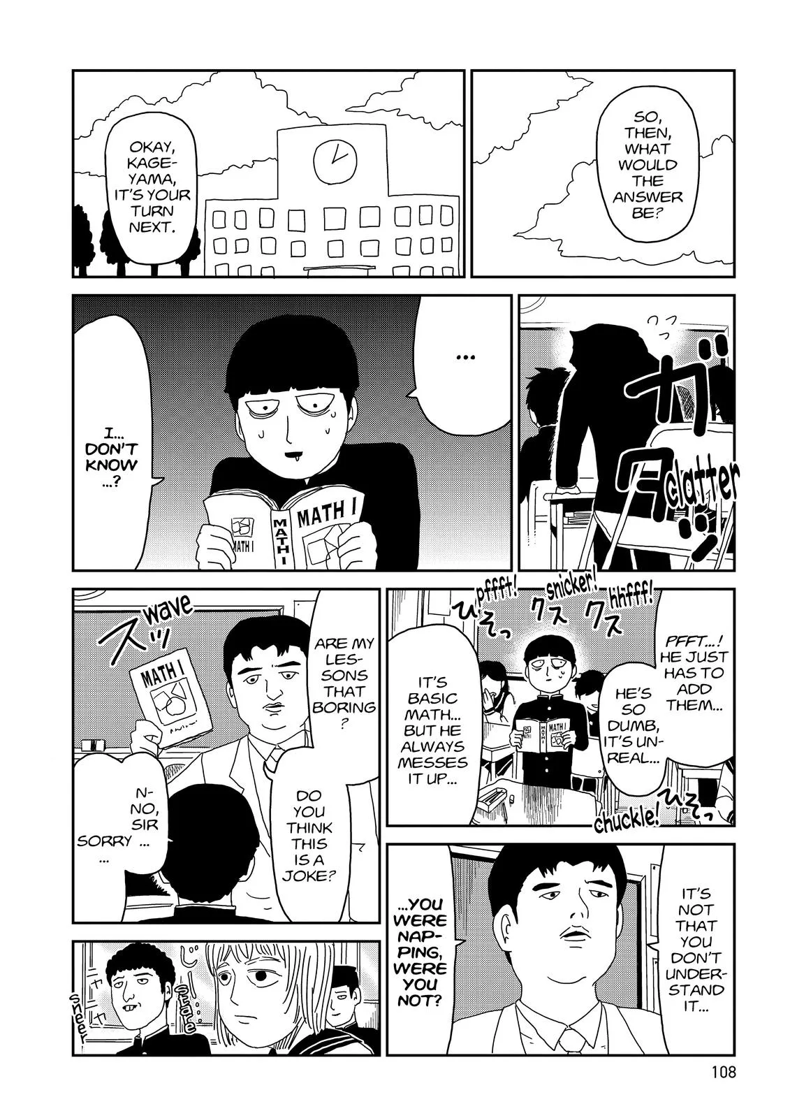 Mob Psycho 100, chapter 64, page 8