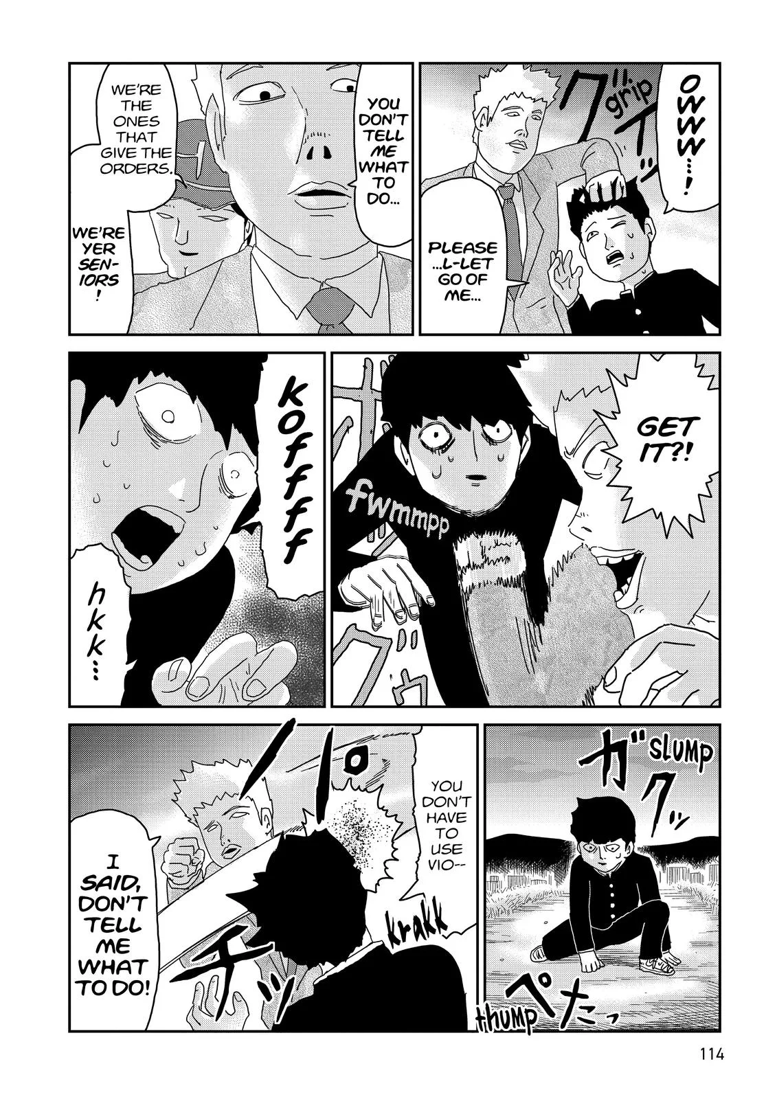 Mob Psycho 100, chapter 64, page 14