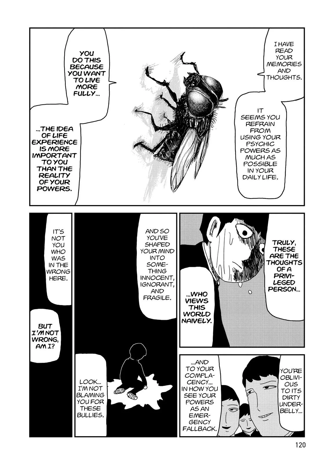 Mob Psycho 100, chapter 64, page 20