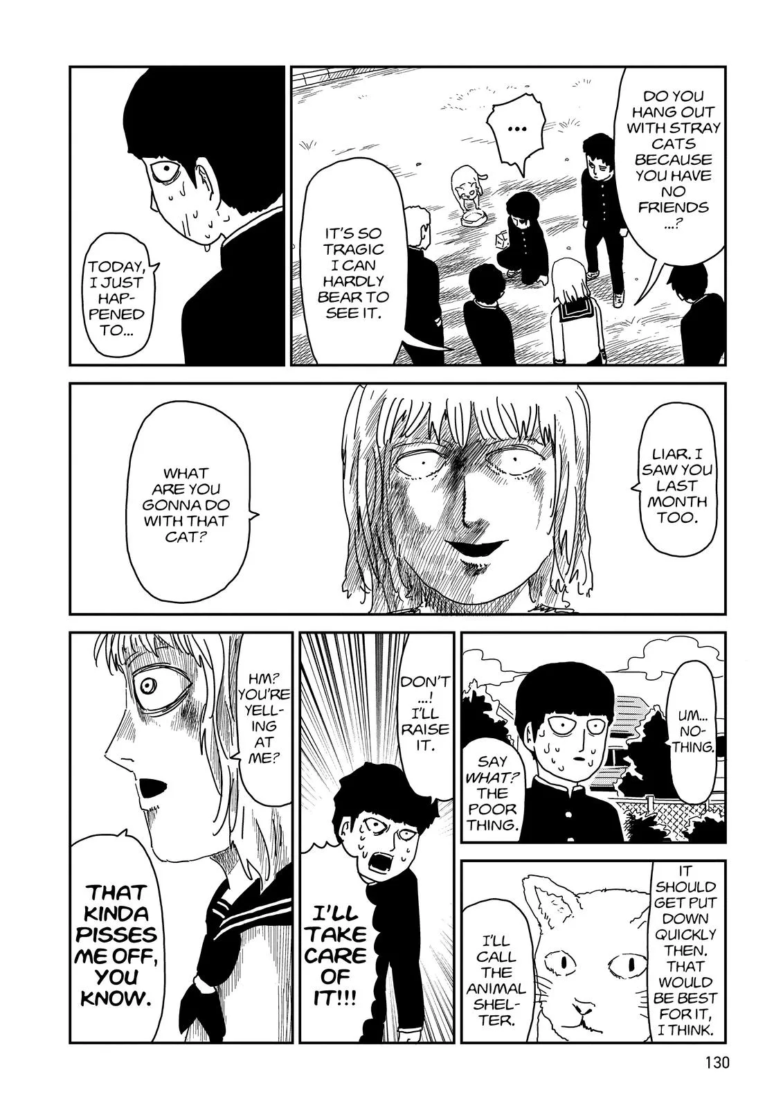 Mob Psycho 100, chapter 65, page 6