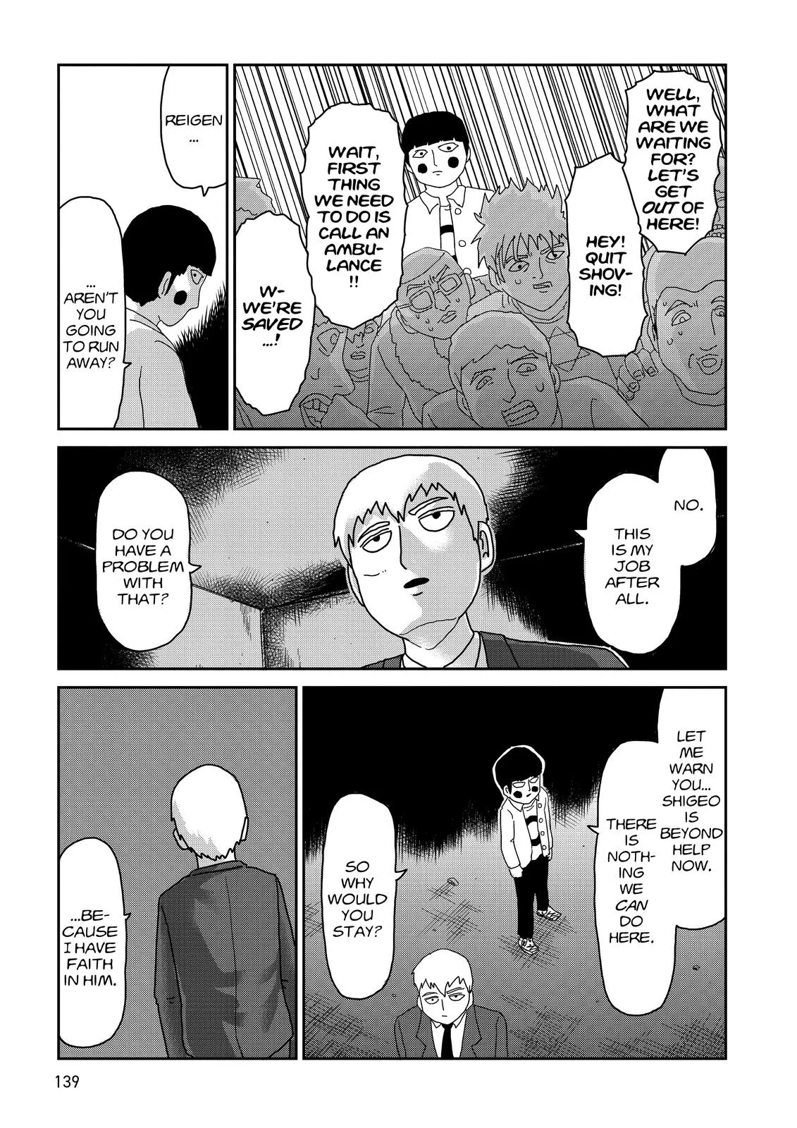 Mob Psycho 100, chapter 65, page 15