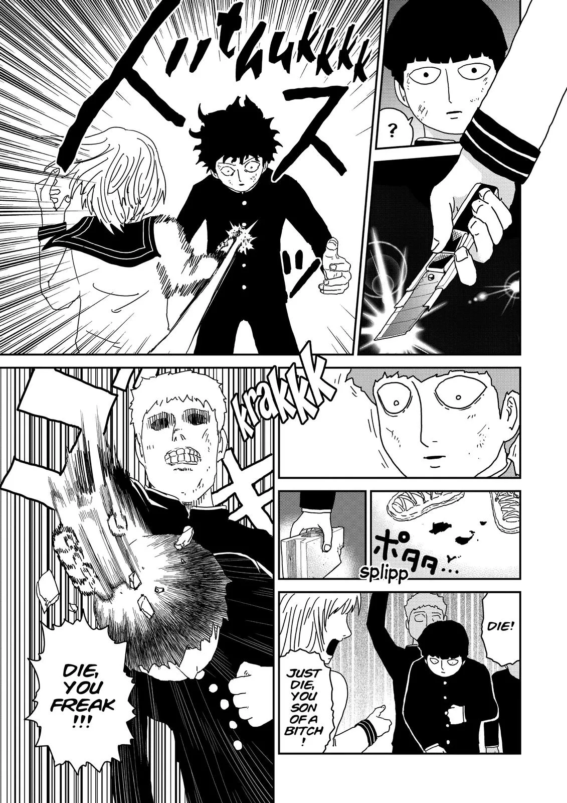 Mob Psycho 100, chapter 65, page 27