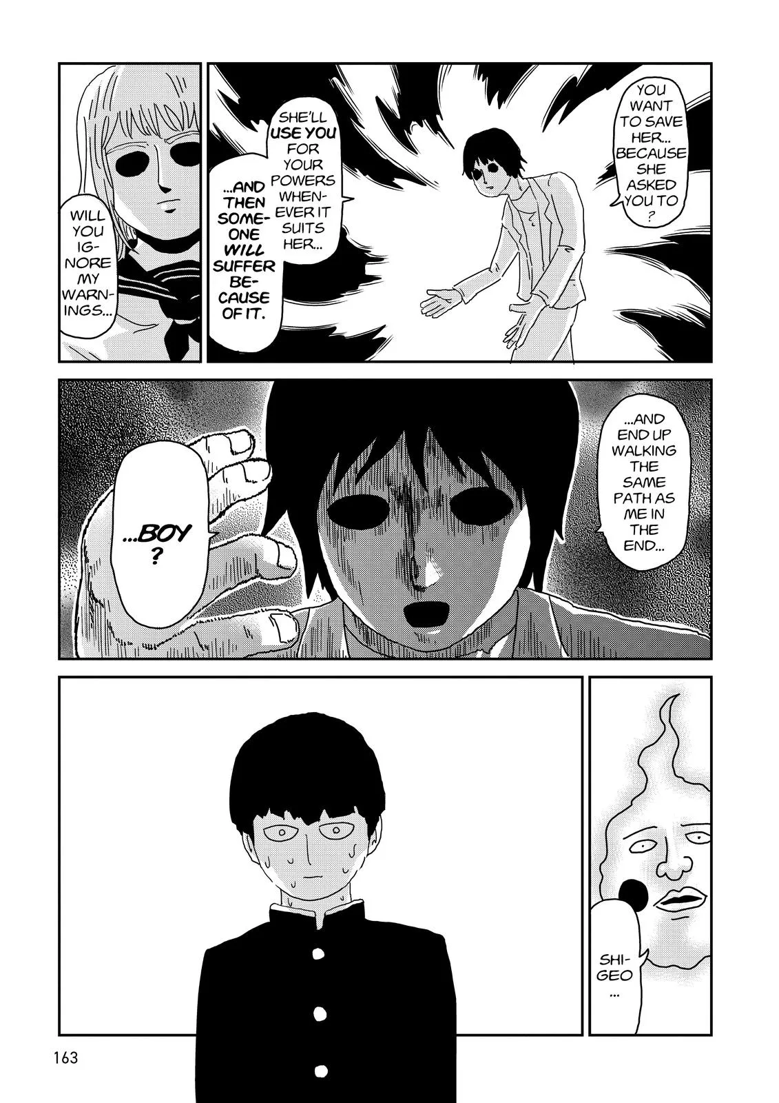 Mob Psycho 100, chapter 65, page 39