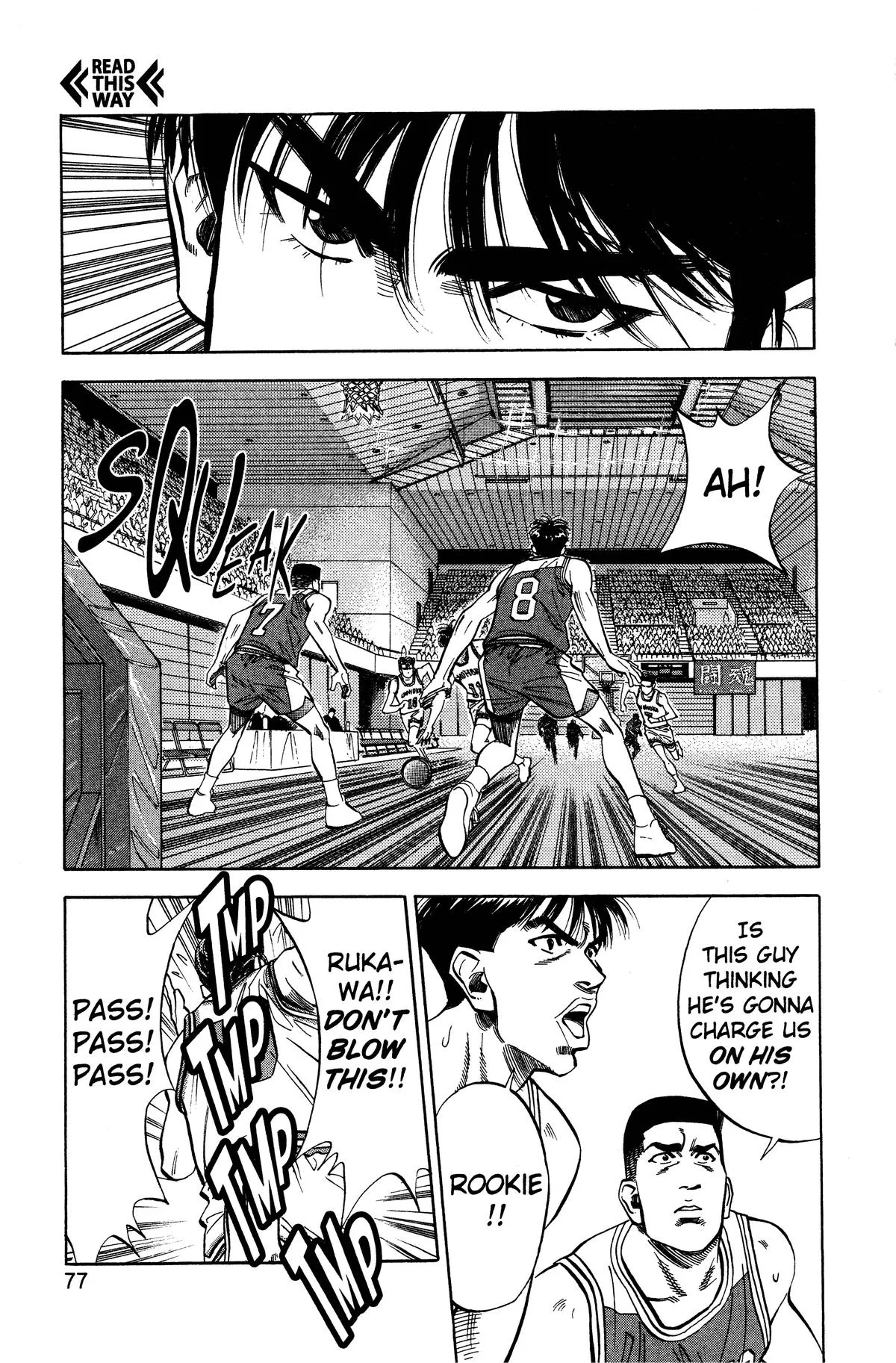 Slam Dunk, chapter 84, page 9