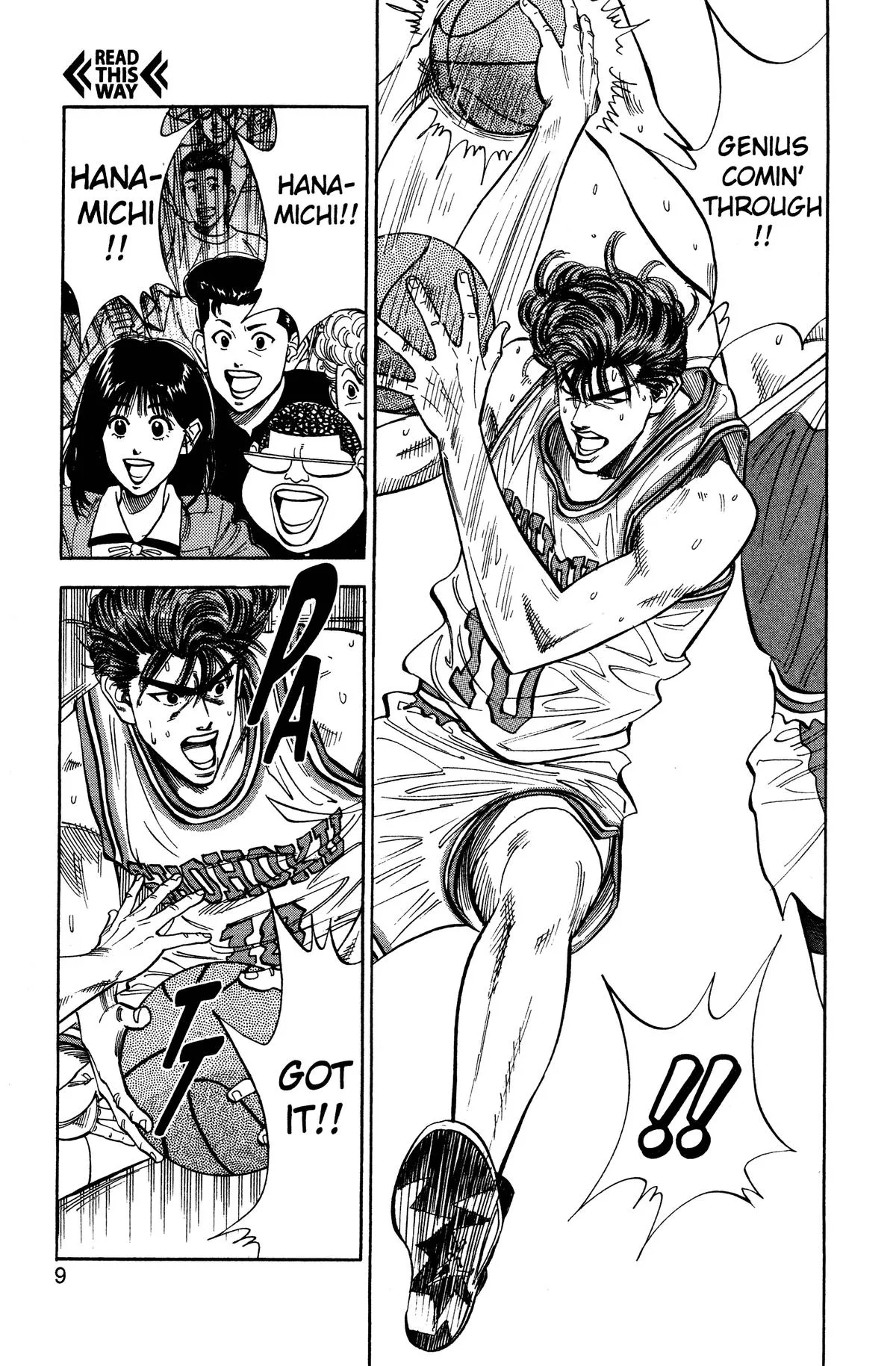Slam Dunk, chapter 90, page 3