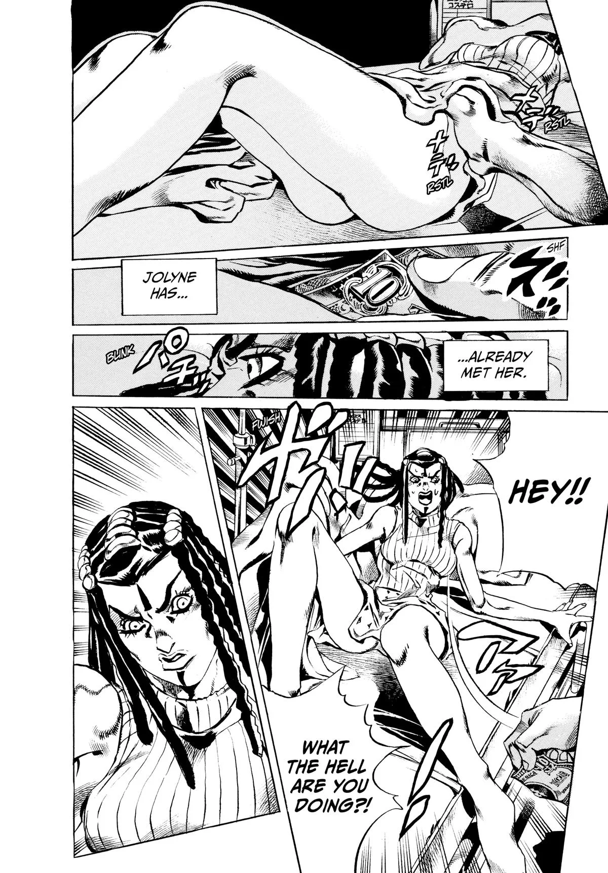 JoJo's Bizarre Adventure - Part 6 - Stone Ocean, chapter 21, page 4