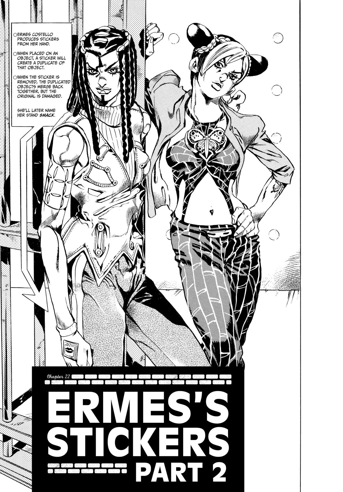 JoJo's Bizarre Adventure - Part 6 - Stone Ocean, chapter 22, page 1