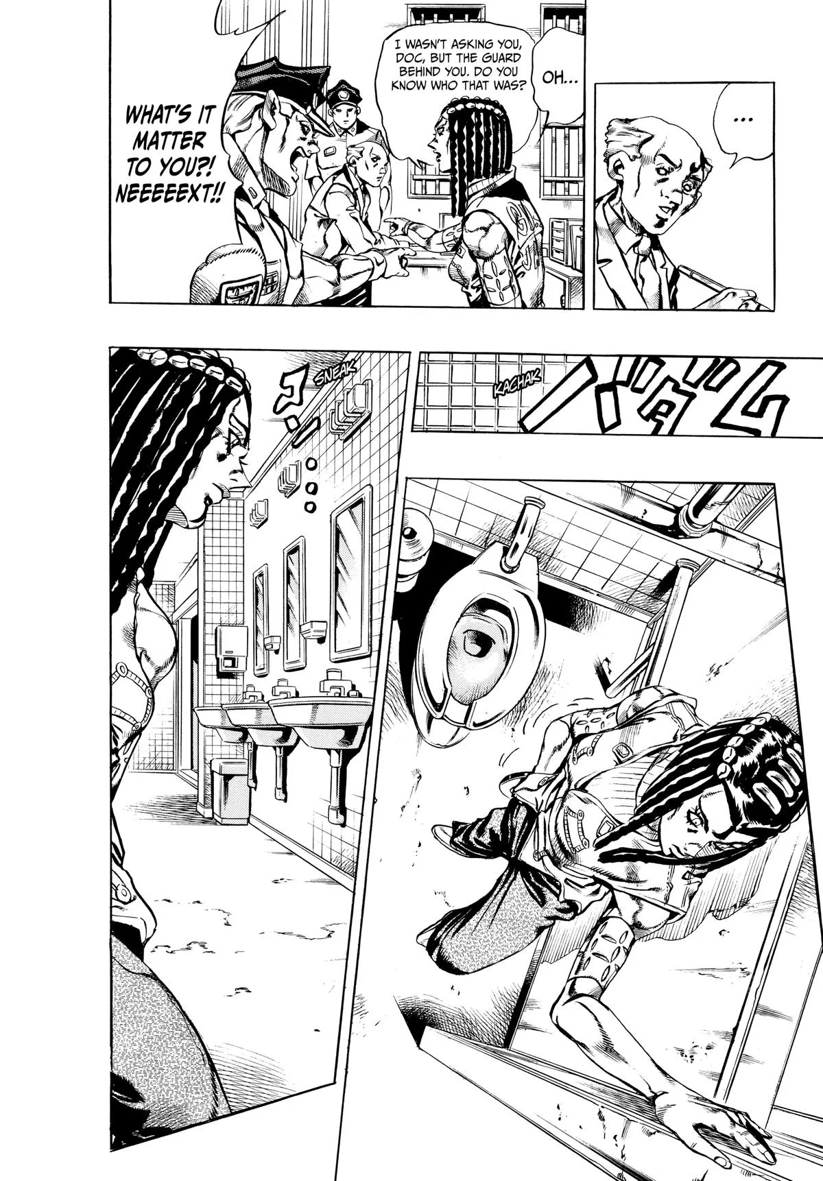 JoJo's Bizarre Adventure - Part 6 - Stone Ocean, chapter 22, page 8