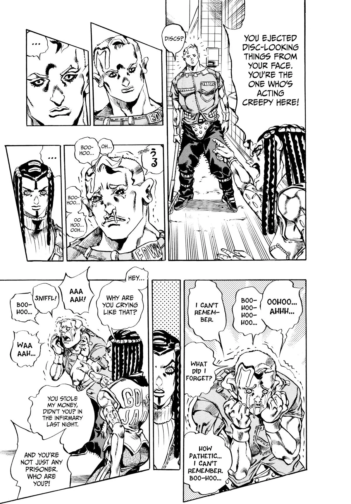 JoJo's Bizarre Adventure - Part 6 - Stone Ocean, chapter 22, page 14