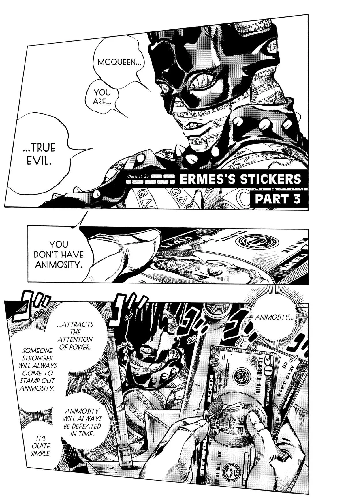 JoJo's Bizarre Adventure - Part 6 - Stone Ocean, chapter 23, page 1