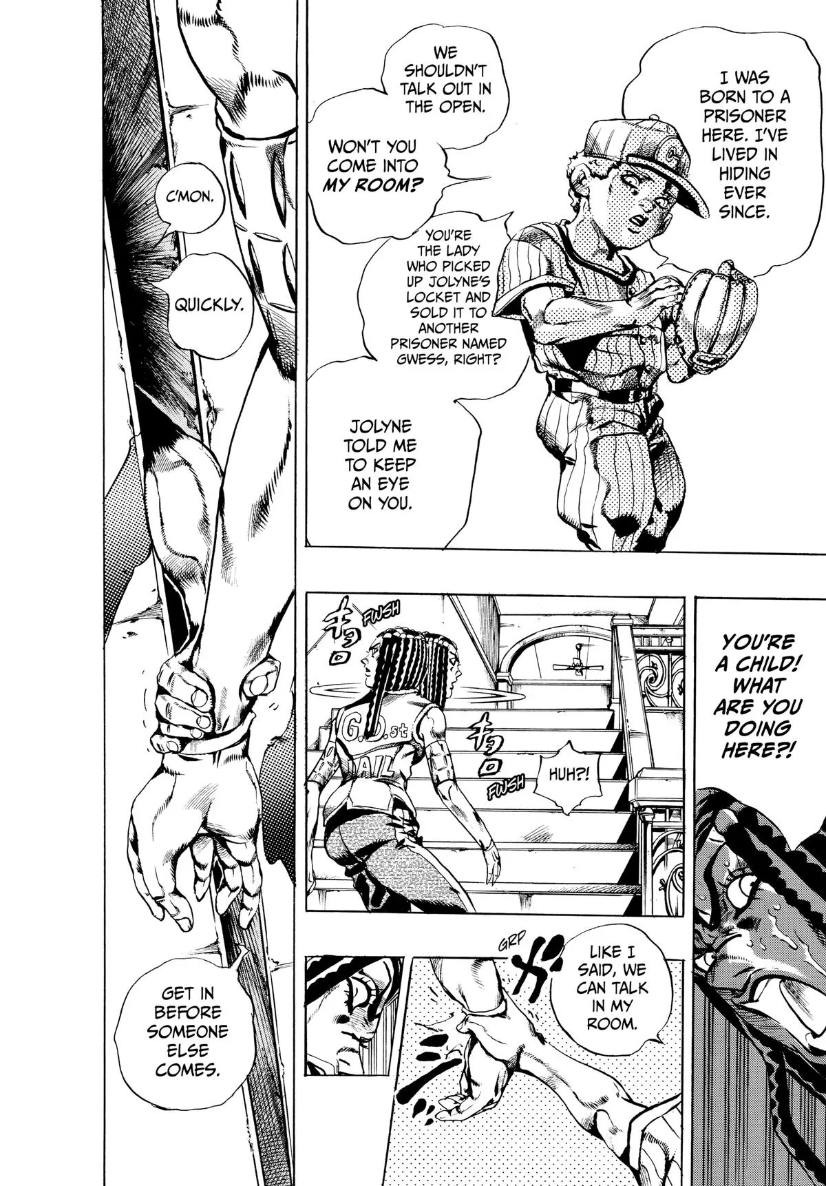 JoJo's Bizarre Adventure - Part 6 - Stone Ocean, chapter 24, page 6