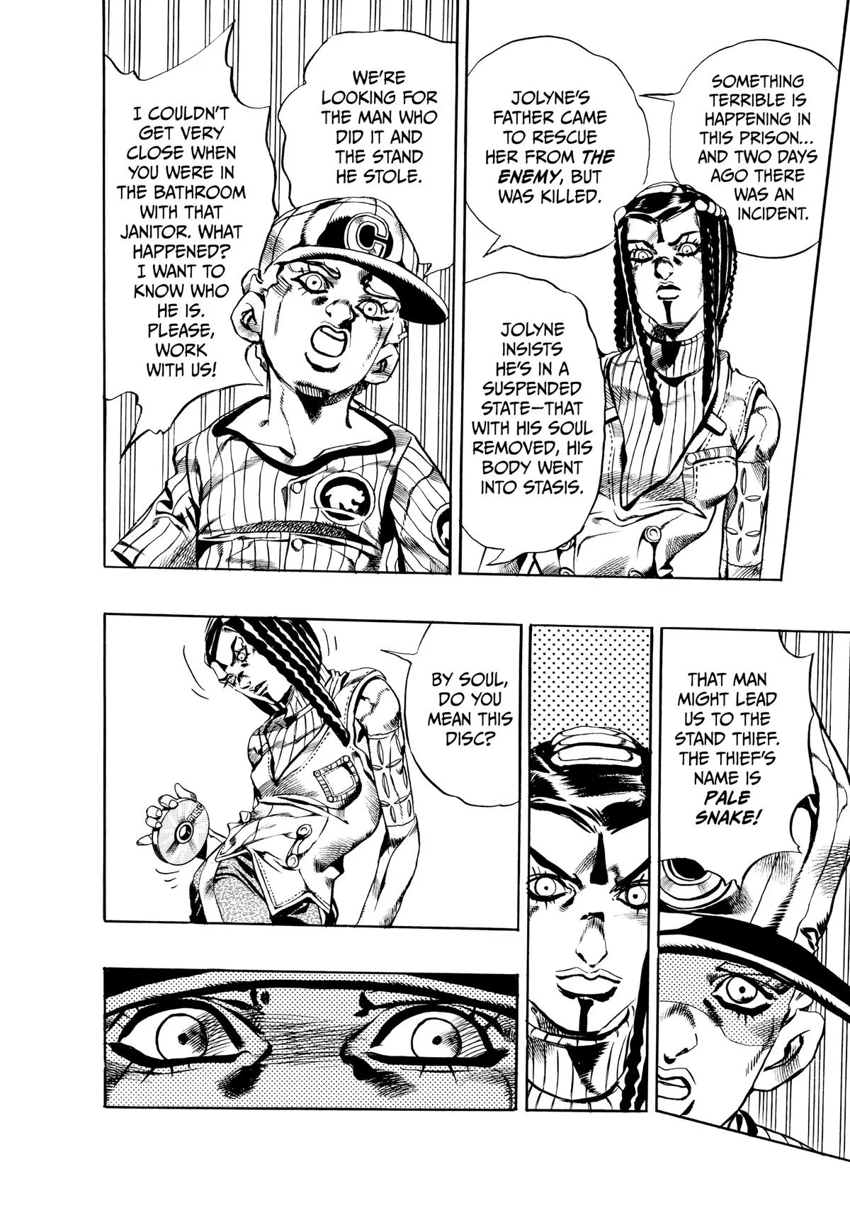 JoJo's Bizarre Adventure - Part 6 - Stone Ocean, chapter 24, page 13