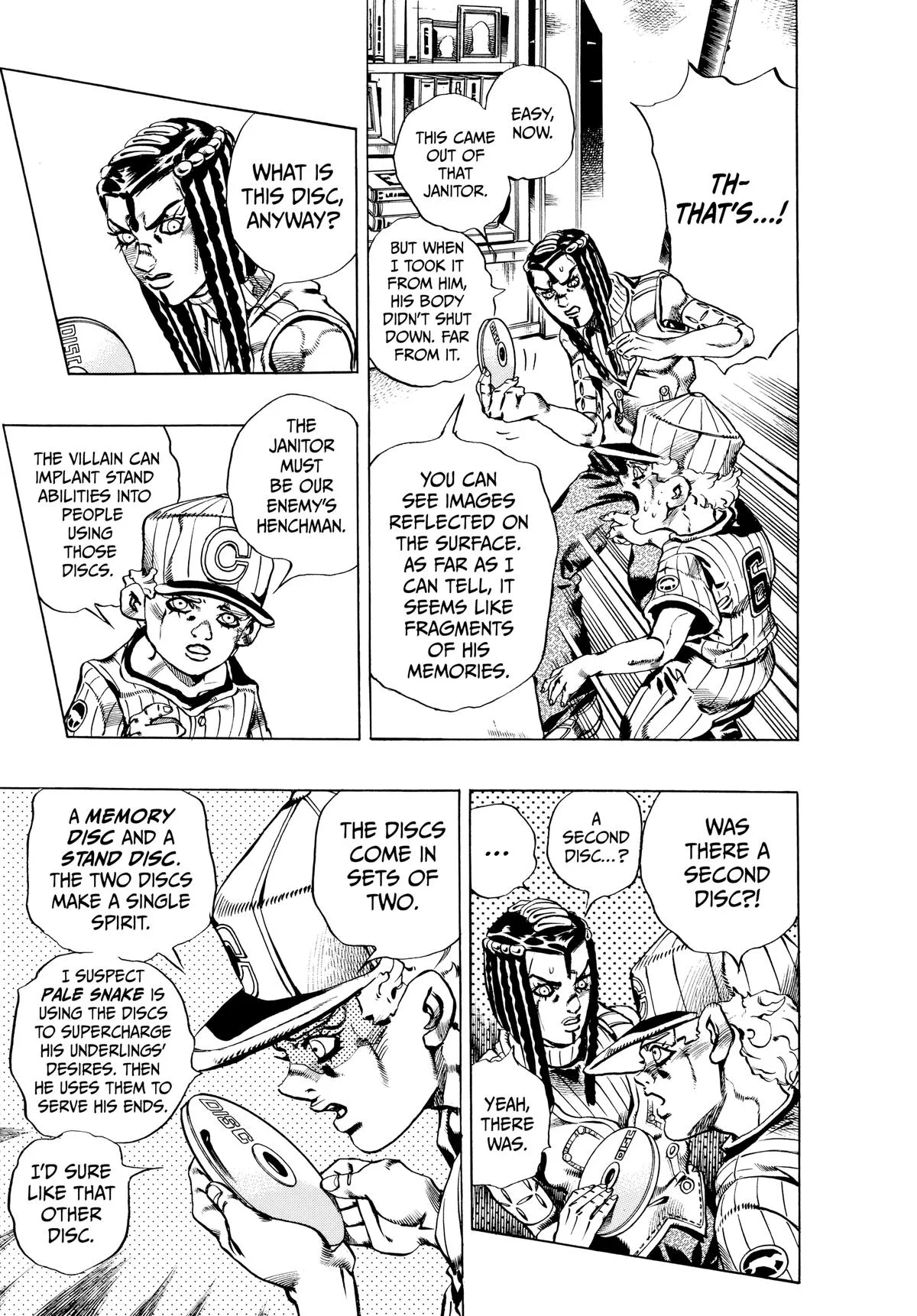 JoJo's Bizarre Adventure - Part 6 - Stone Ocean, chapter 24, page 14