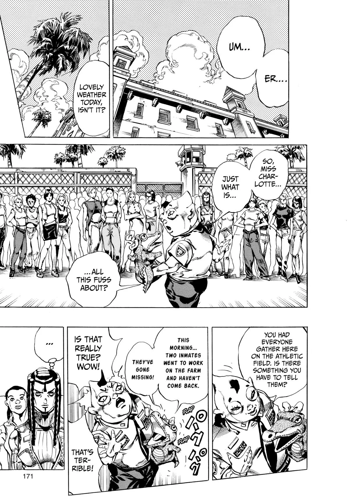 JoJo's Bizarre Adventure - Part 6 - Stone Ocean, chapter 26, page 6