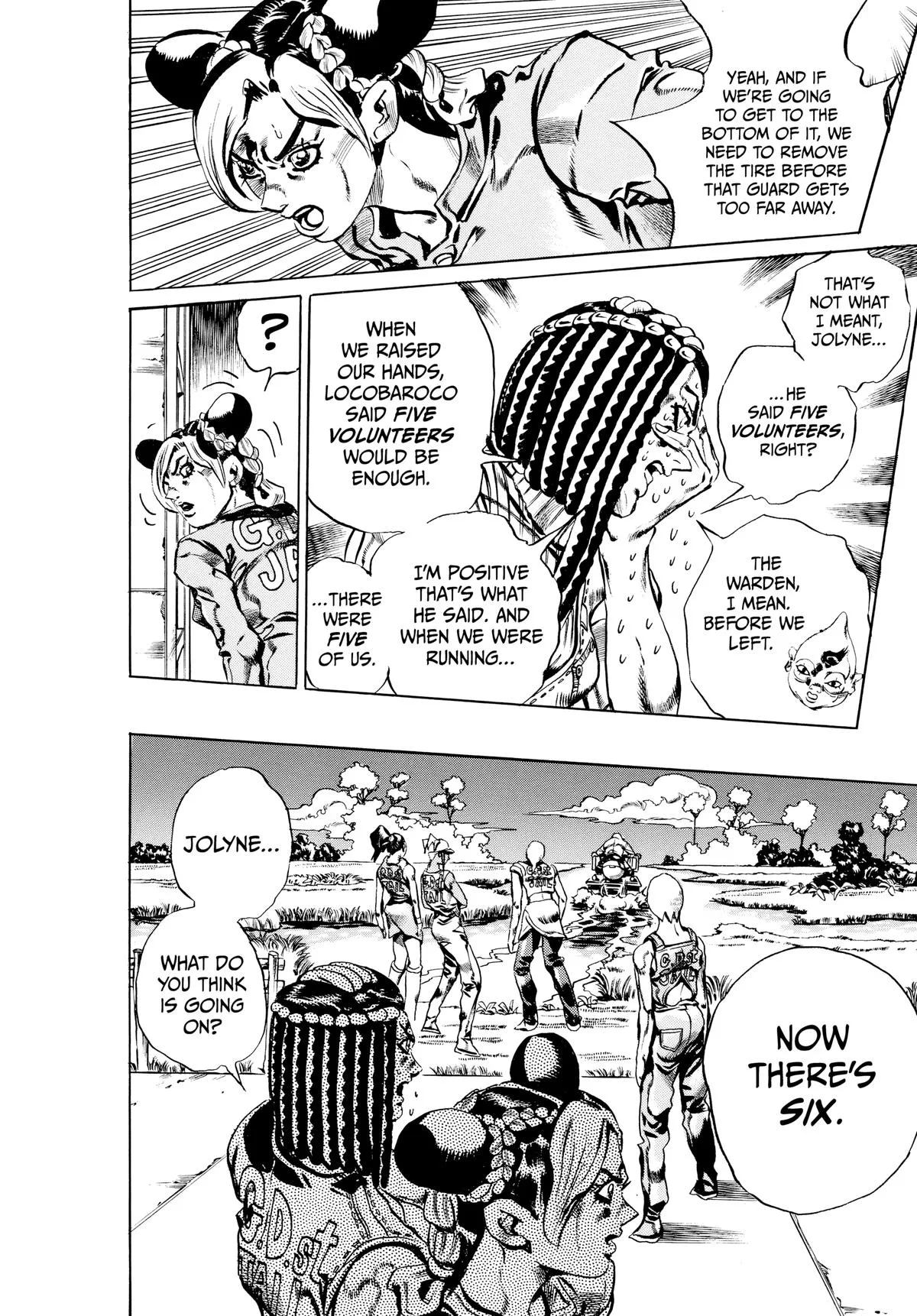 JoJo's Bizarre Adventure - Part 6 - Stone Ocean, chapter 27, page 12