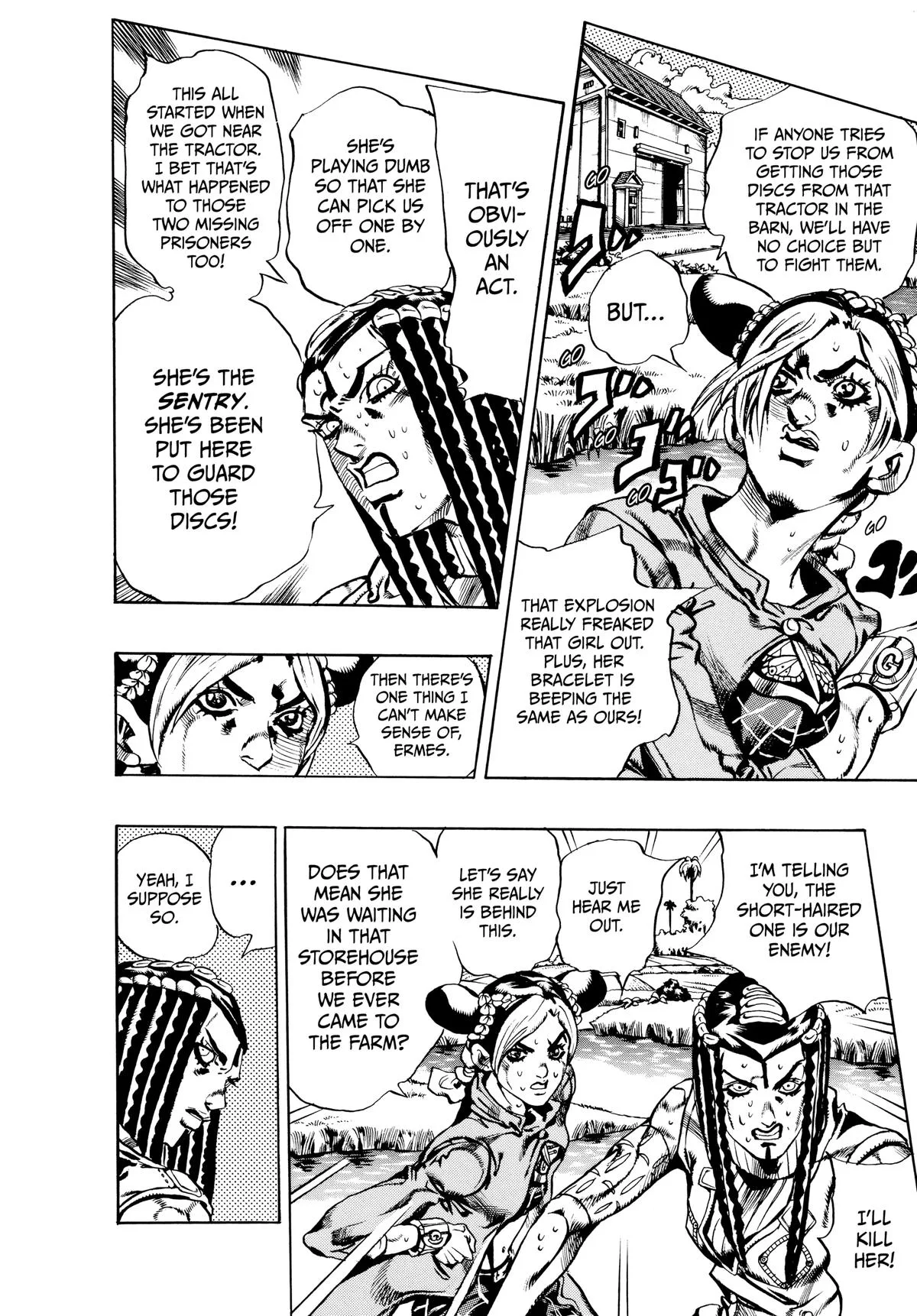 JoJo's Bizarre Adventure - Part 6 - Stone Ocean, chapter 28, page 3