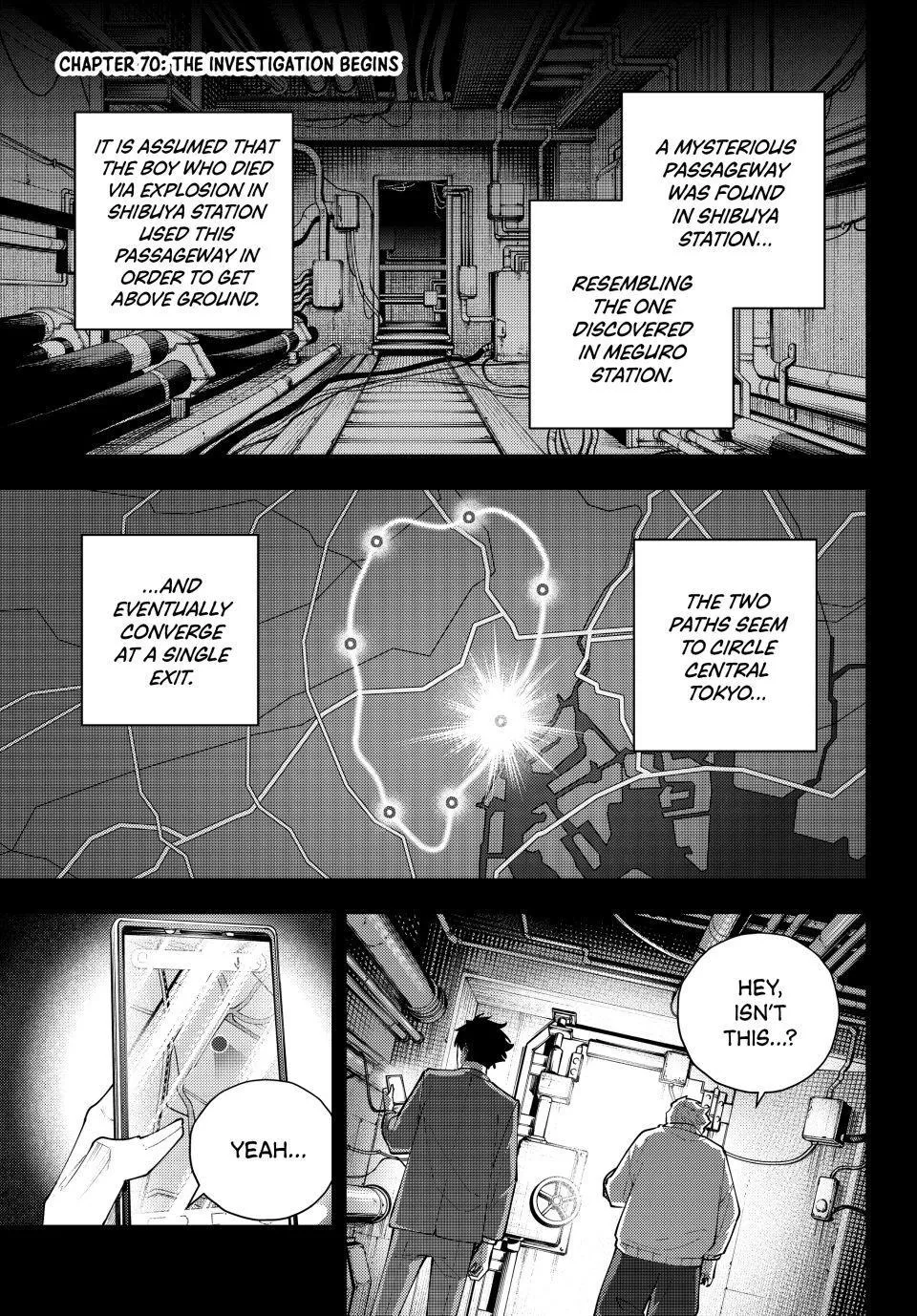 Keishichou Kouanbu Kouan Dai-9-Ka Inou Taisaku Gakari, chapter 70, page 1