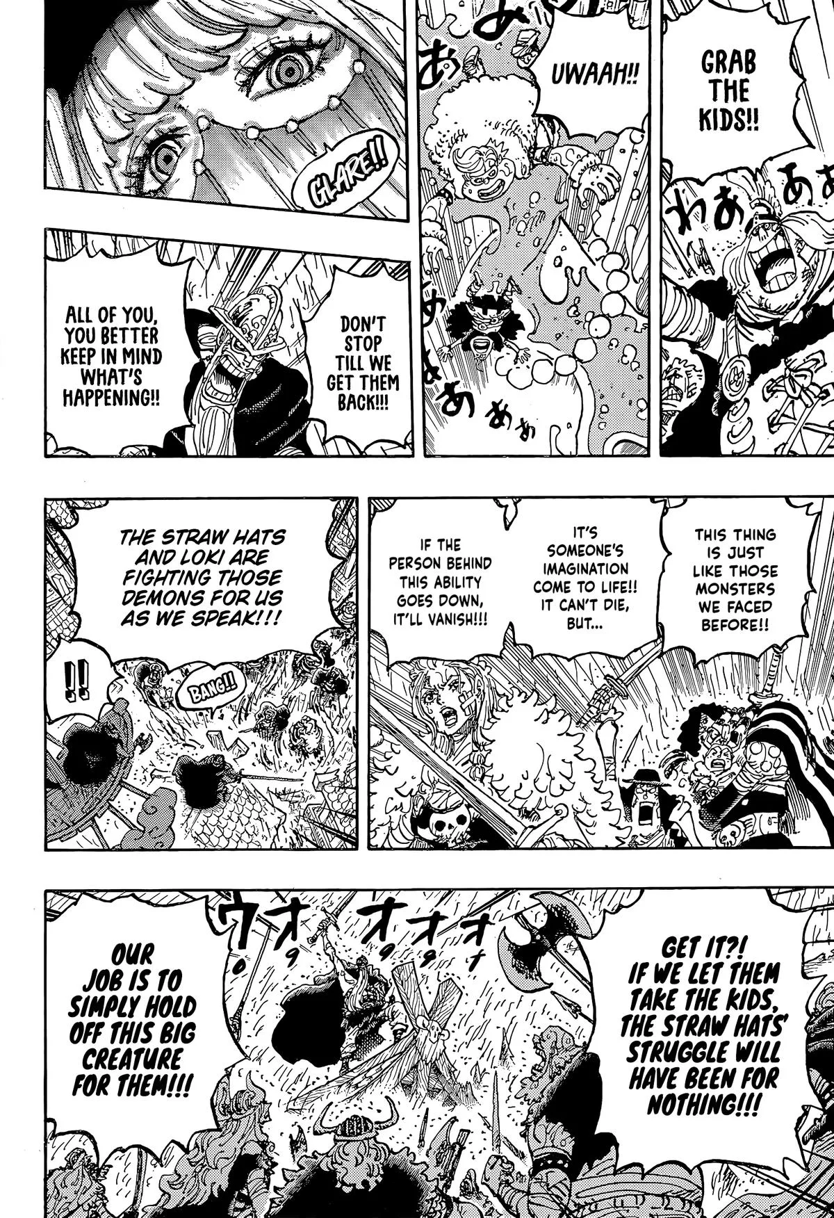 One Piece Manga, chapter 1193, page 9