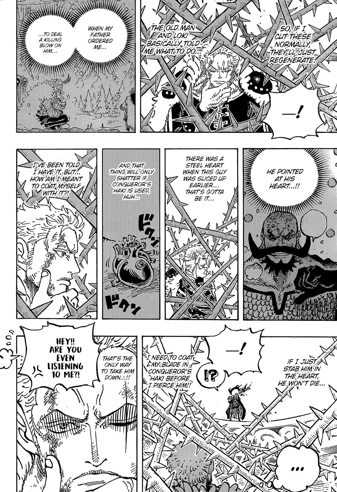 One Piece Manga, chapter 1193, page 13