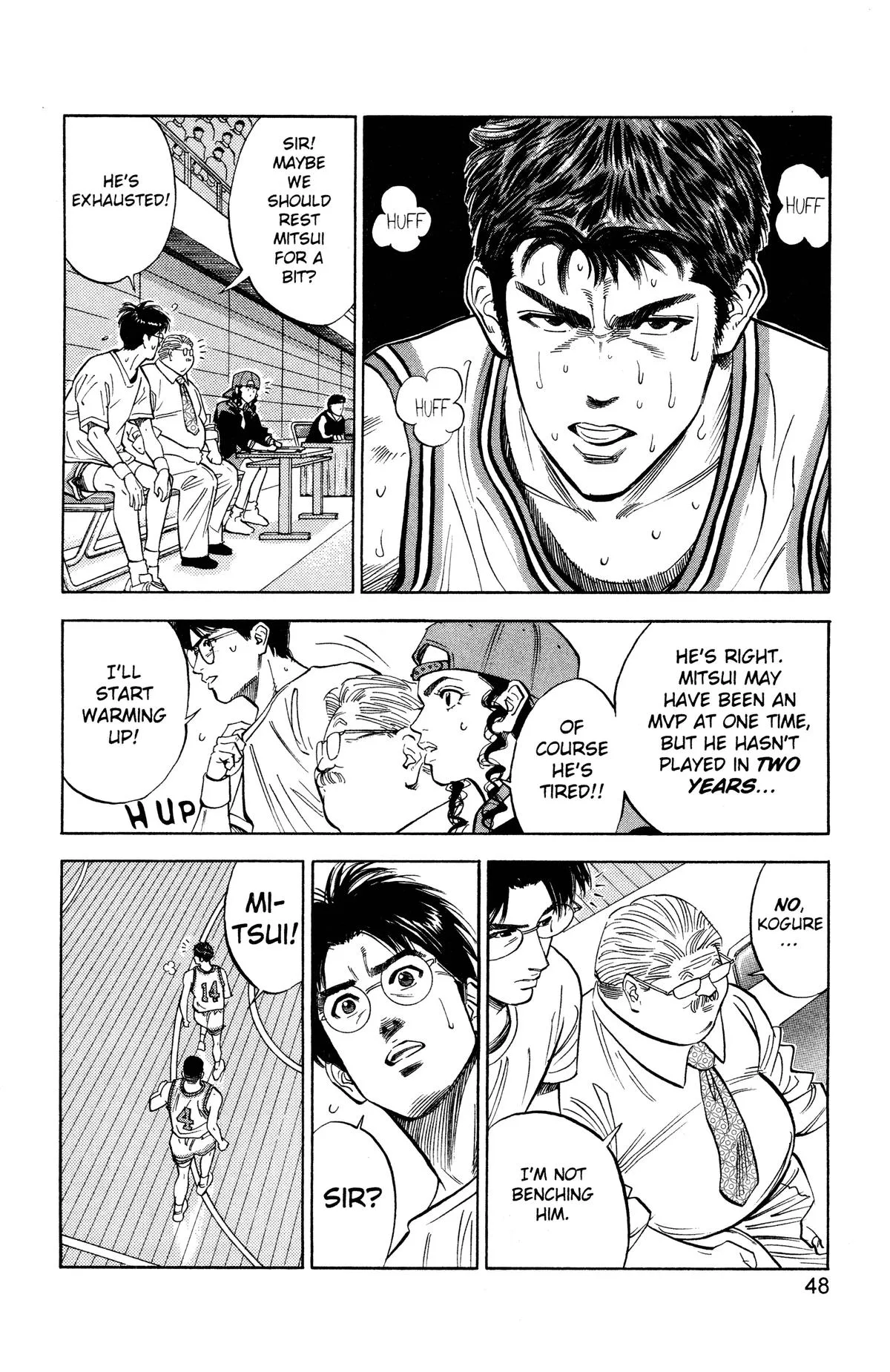Slam Dunk, chapter 92, page 2