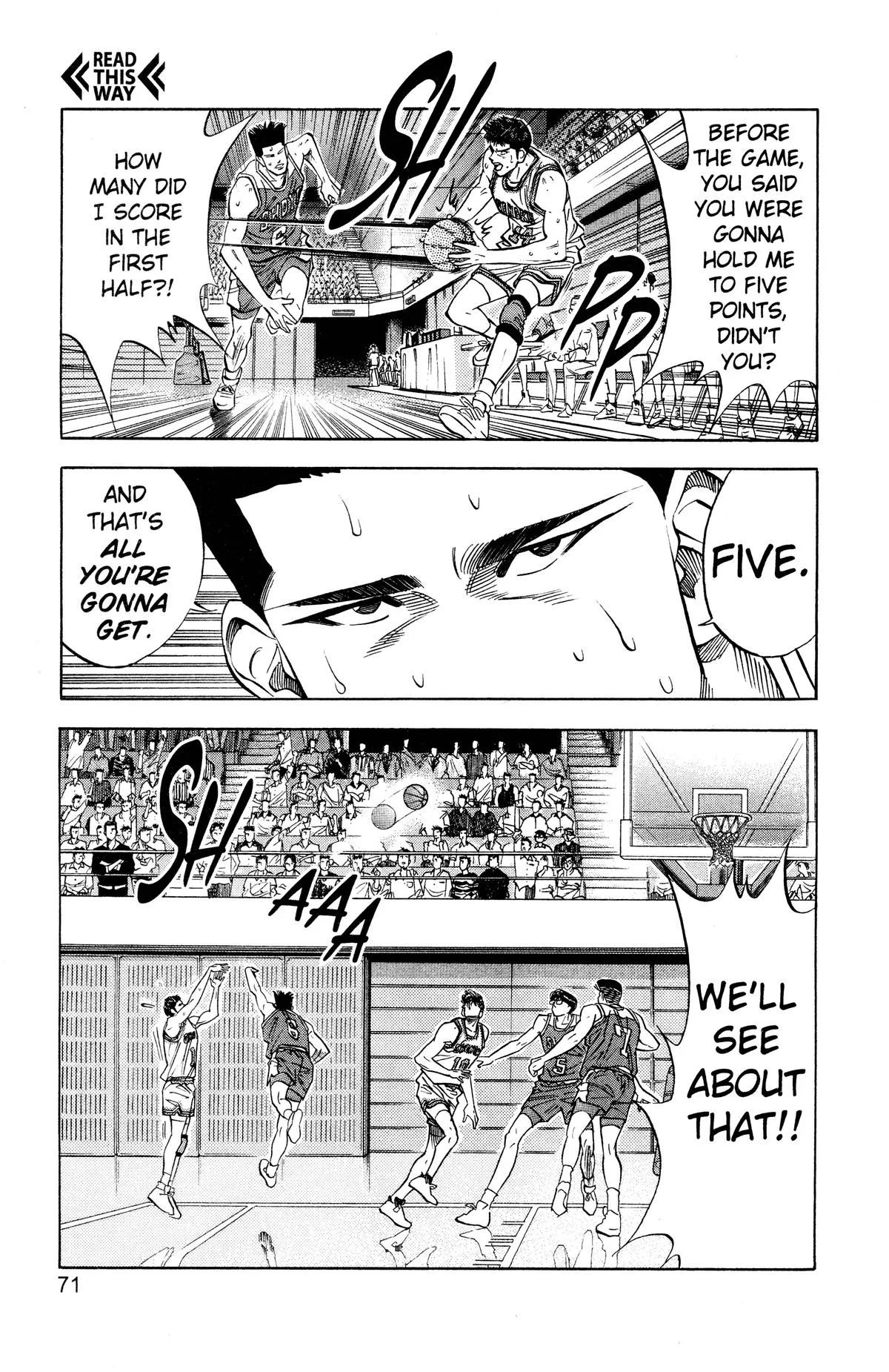 Slam Dunk, chapter 93, page 5