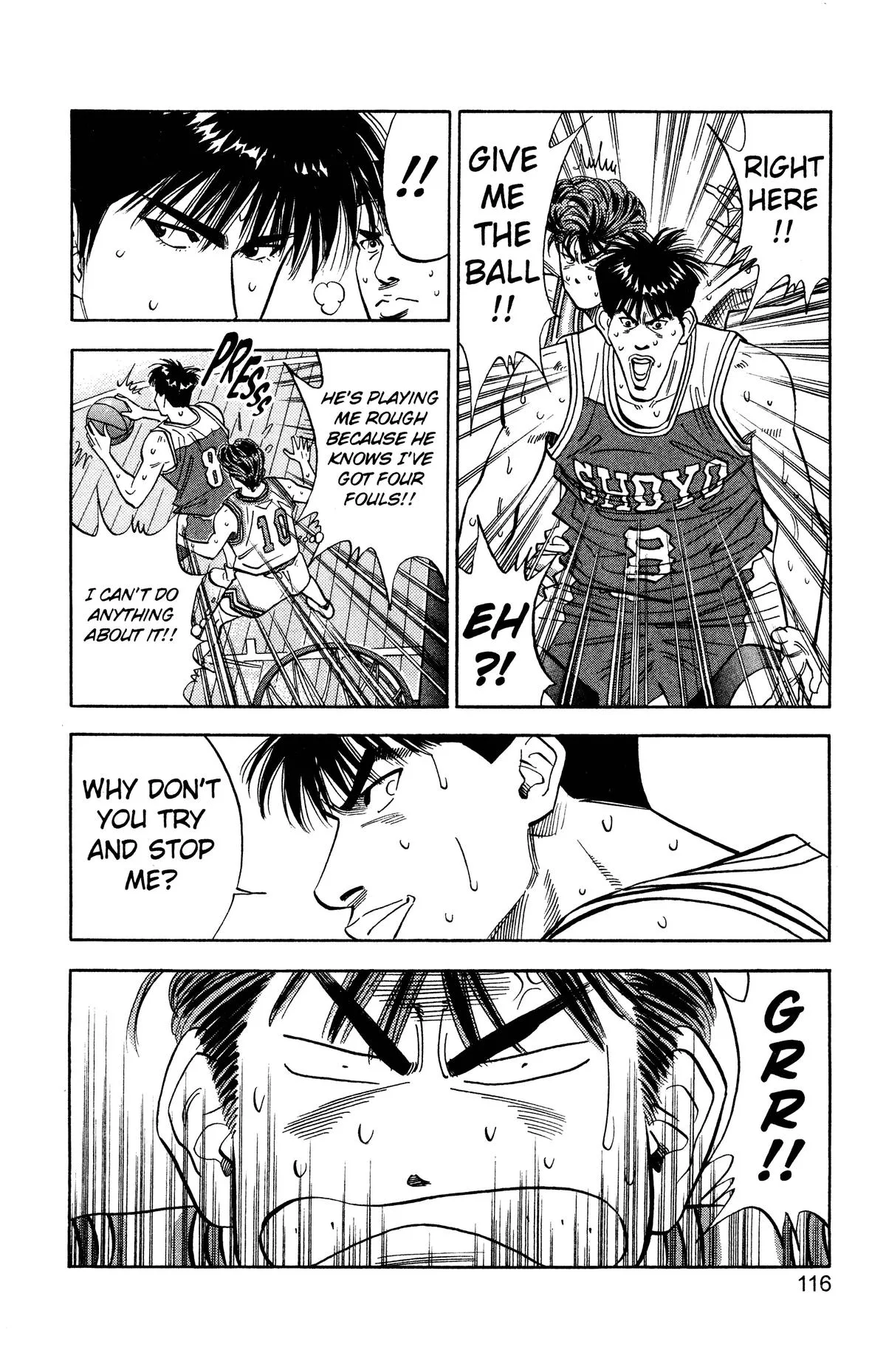 Slam Dunk, chapter 95, page 10