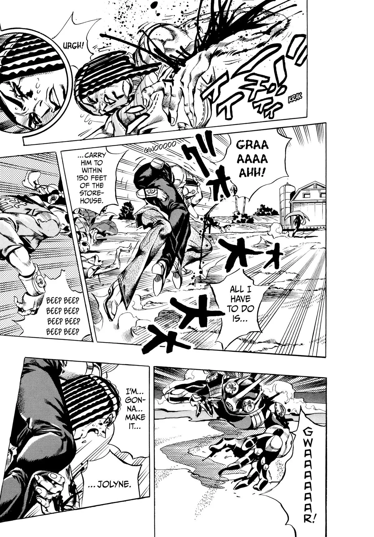 JoJo's Bizarre Adventure - Part 6 - Stone Ocean, chapter 31, page 9