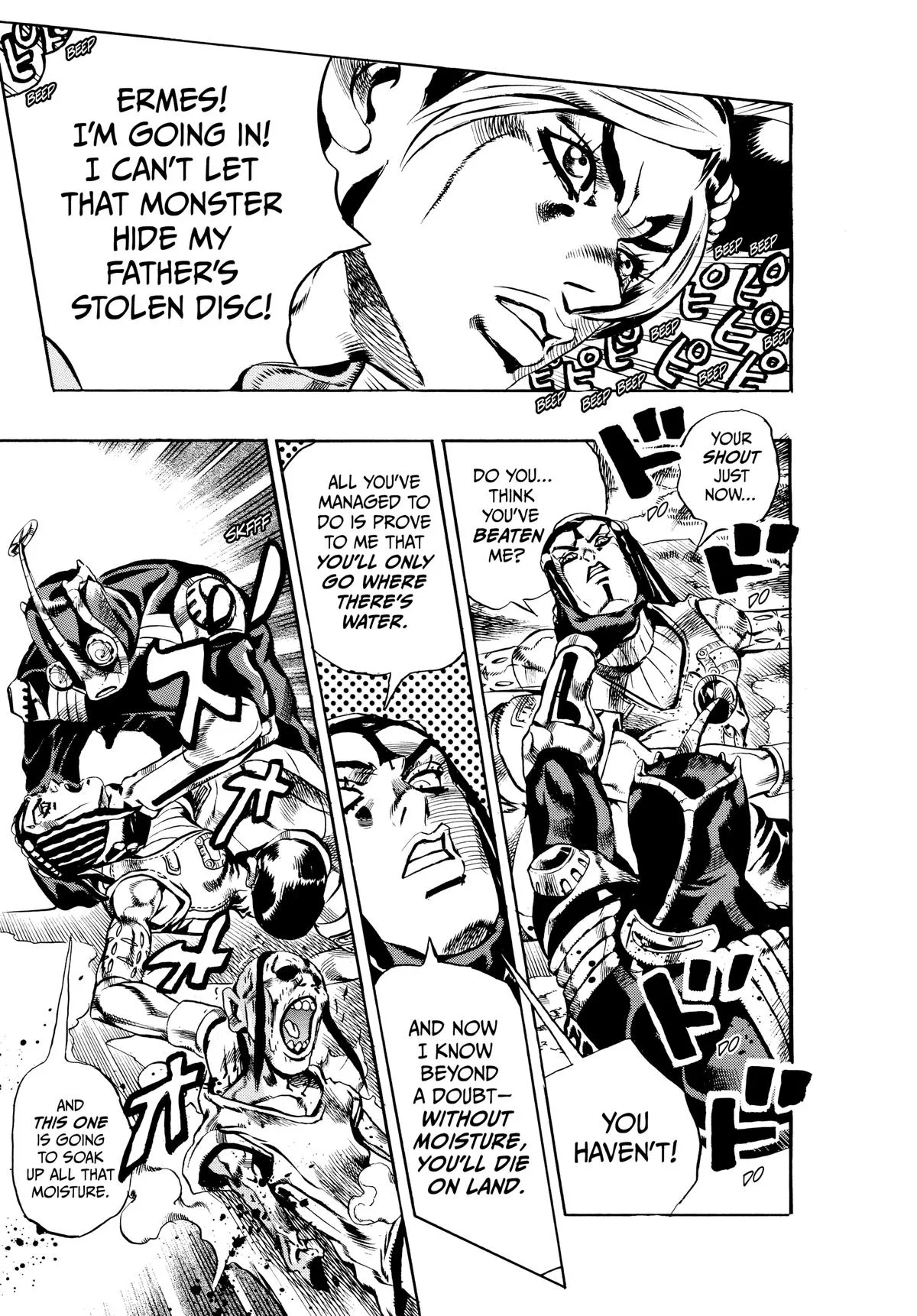 JoJo's Bizarre Adventure - Part 6 - Stone Ocean, chapter 31, page 13